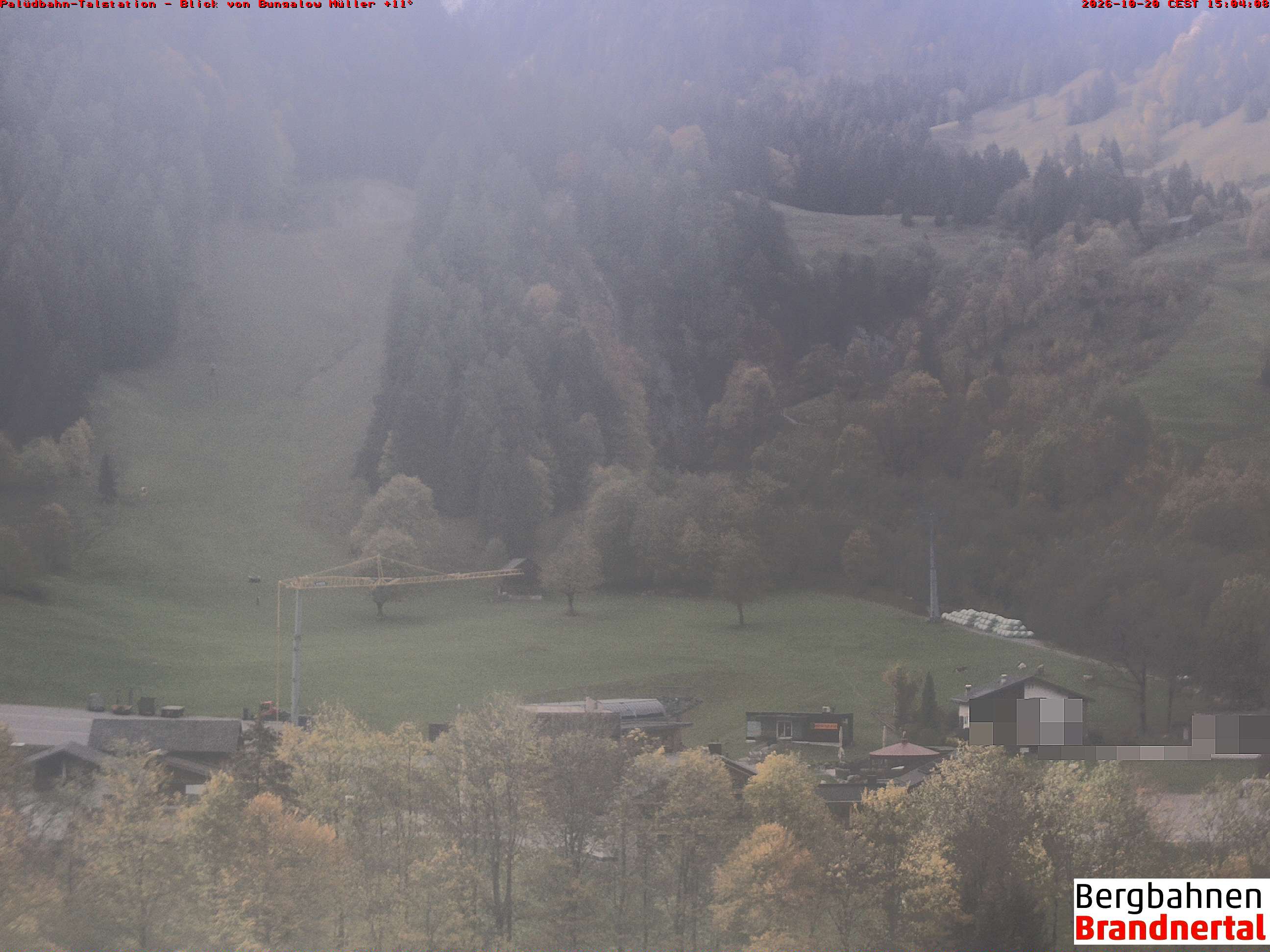 Blick auf Palüdbahn von Bungalow Müller