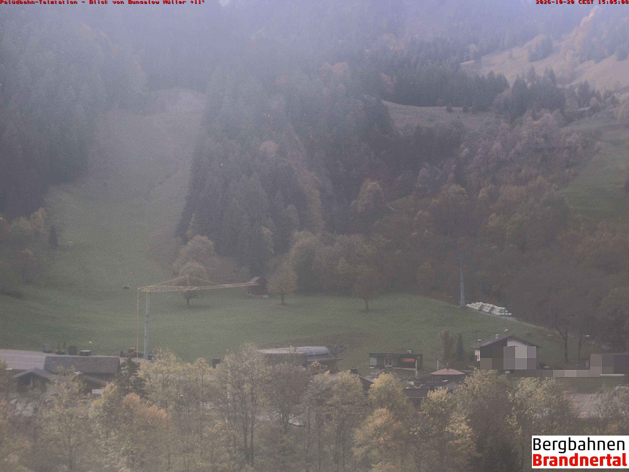Blick auf Palüdbahn von Bungalow Müller