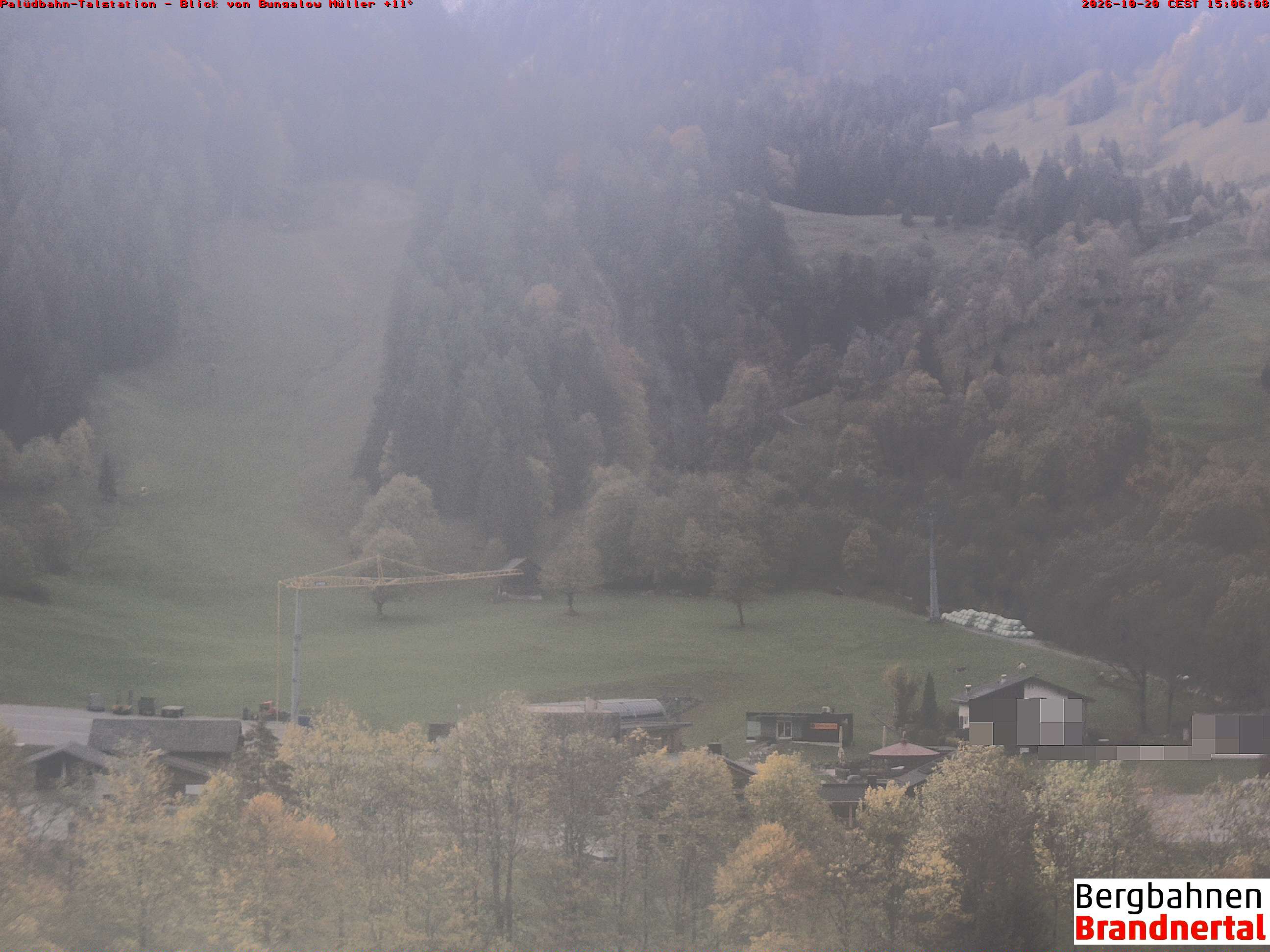 Blick auf Palüdbahn von Bungalow Müller