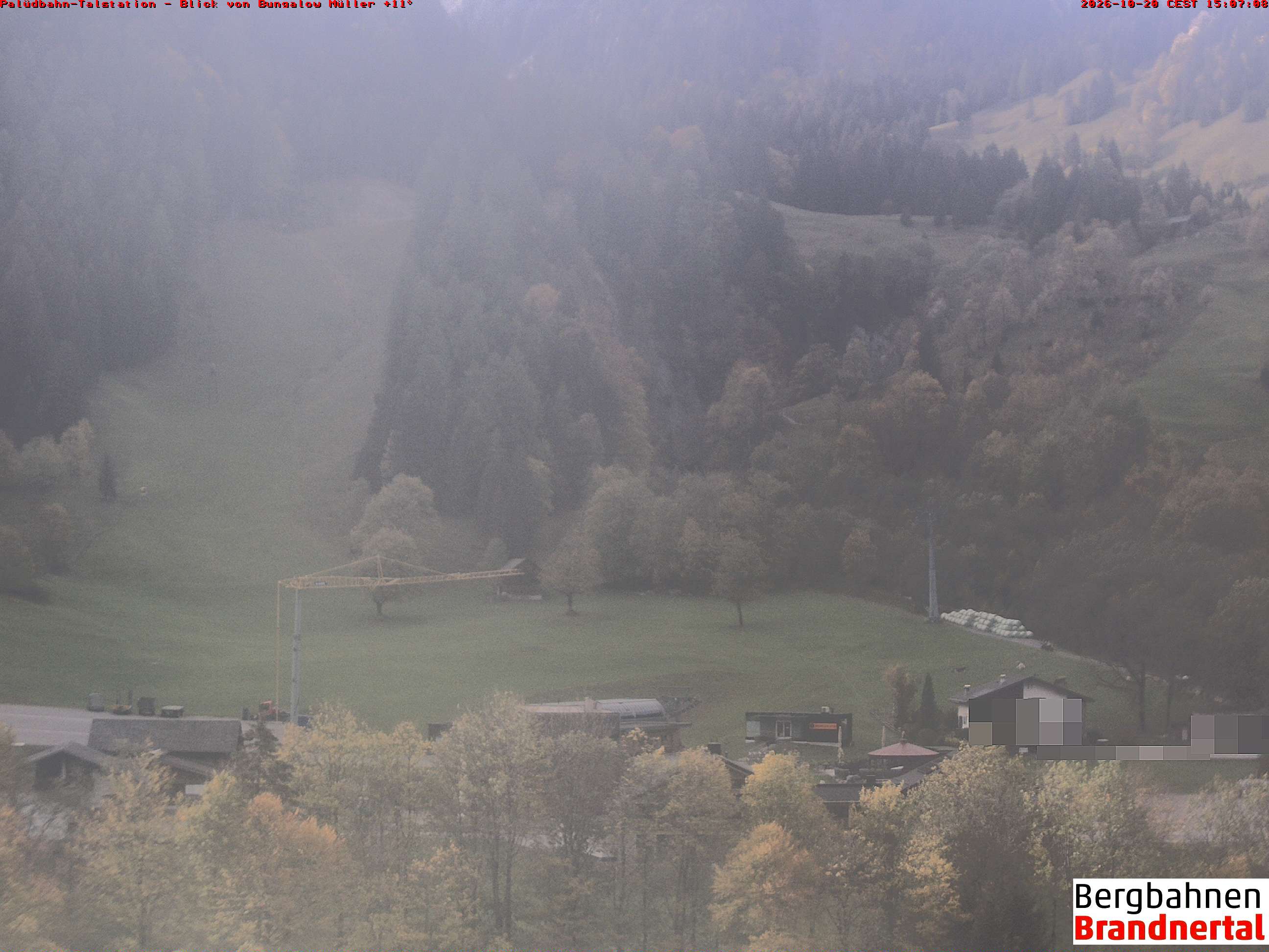 Blick auf Palüdbahn von Bungalow Müller