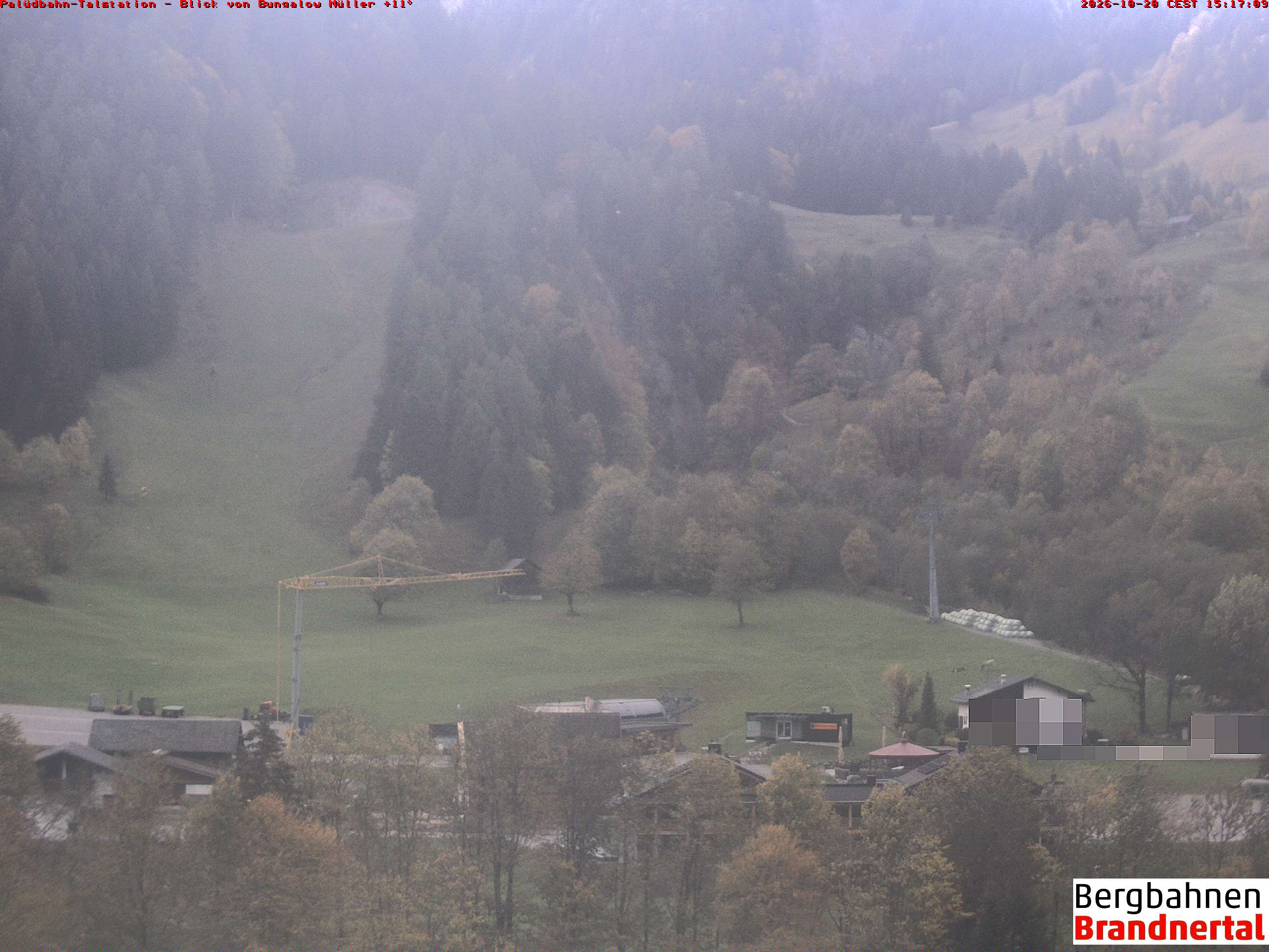 Blick auf Palüdbahn von Bungalow Müller