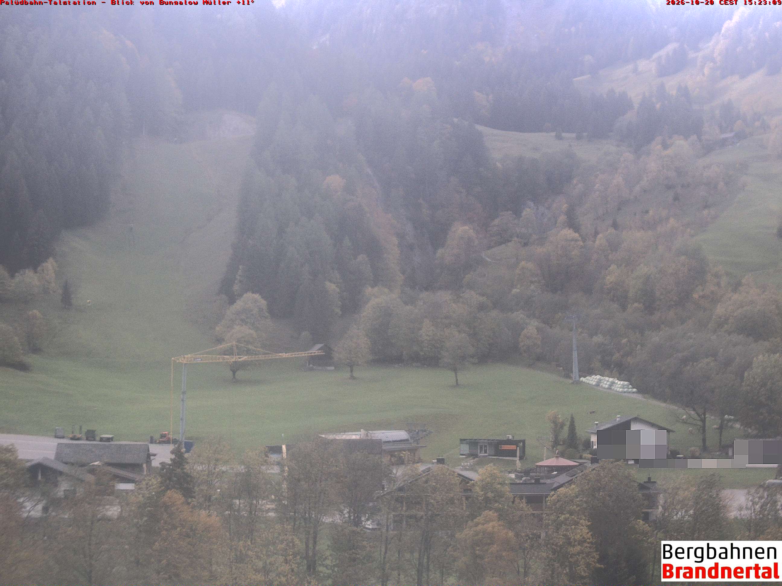 Blick auf Palüdbahn von Bungalow Müller