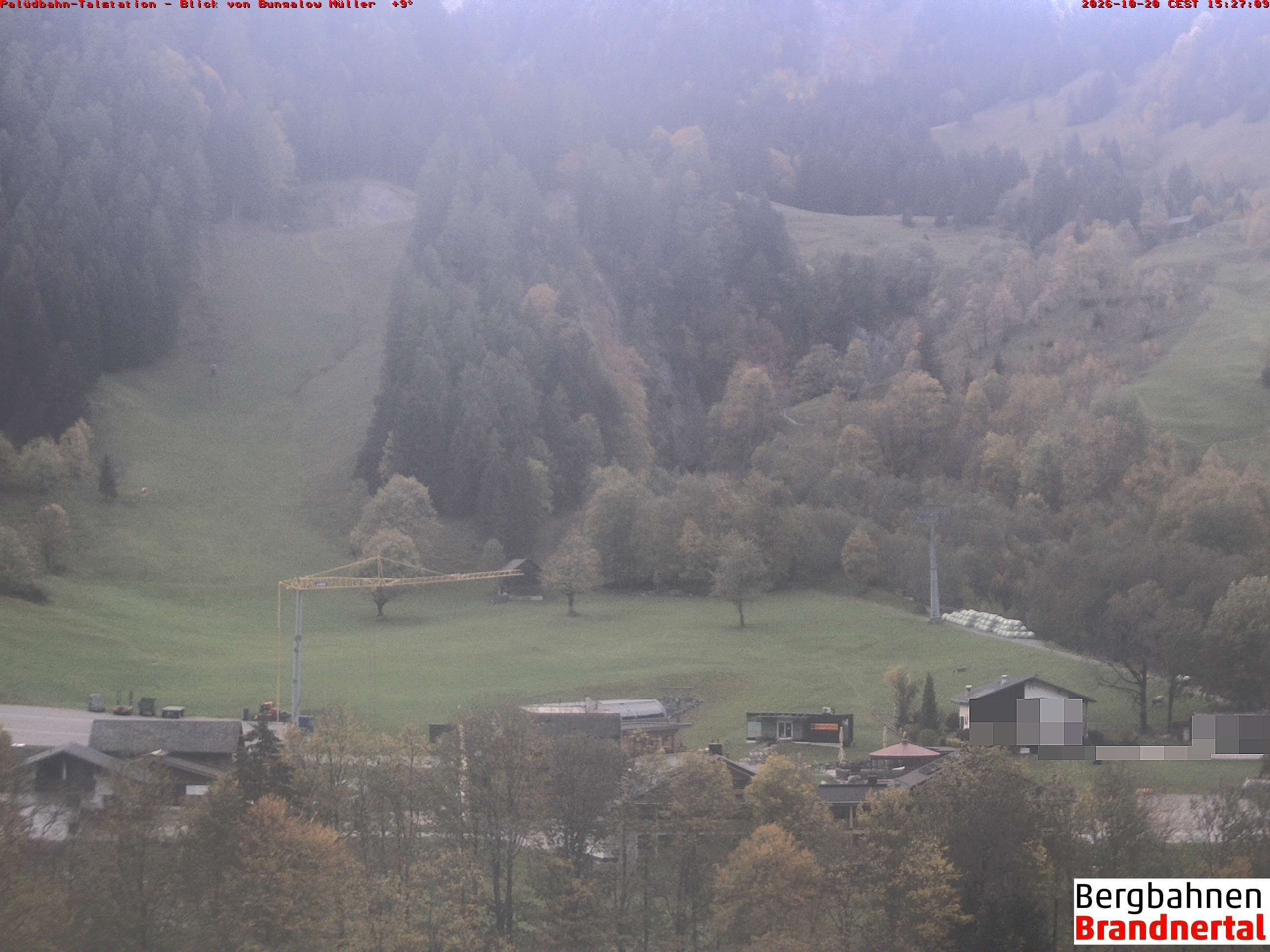 Blick auf Palüdbahn von Bungalow Müller