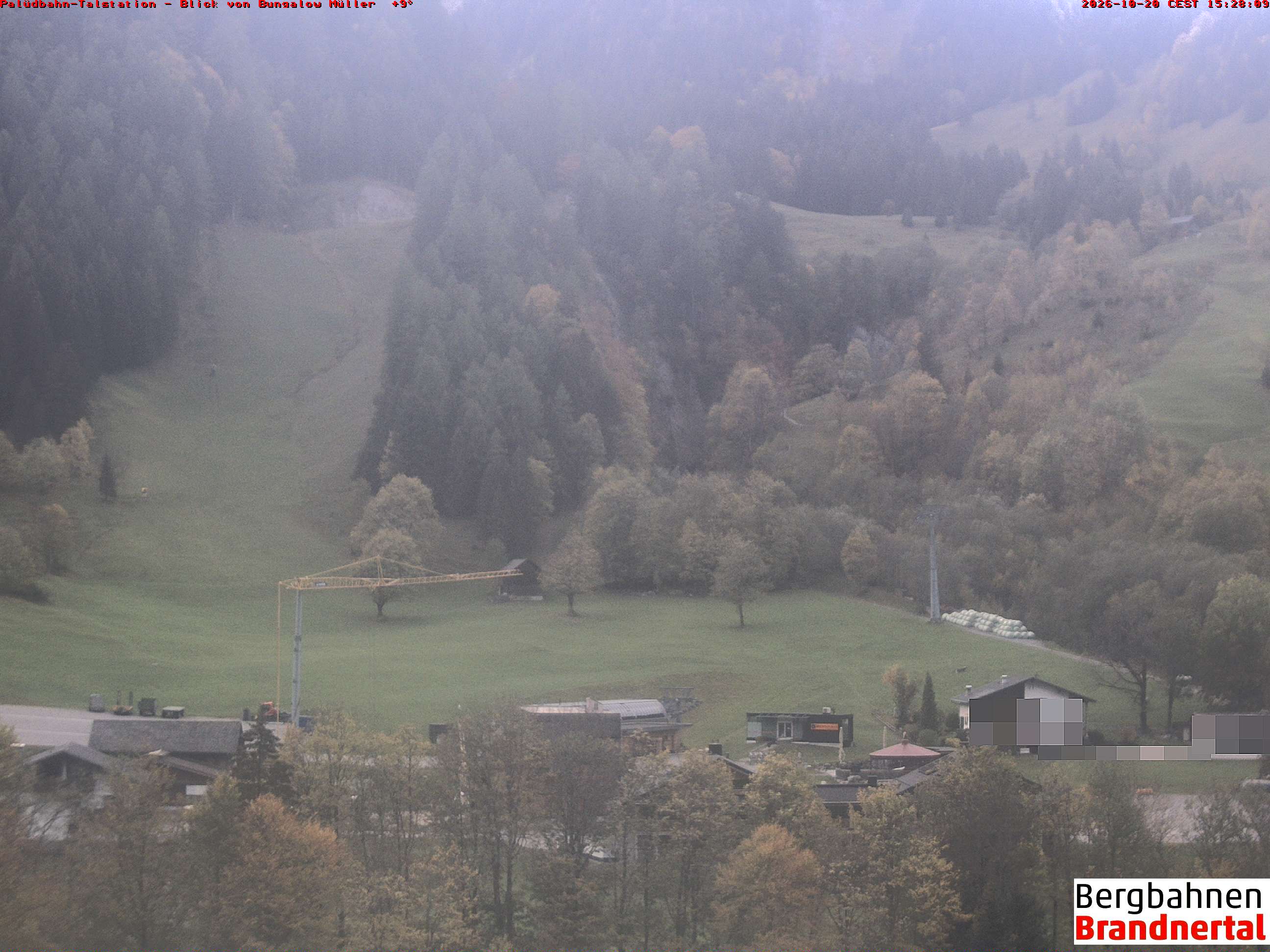Blick auf Palüdbahn von Bungalow Müller