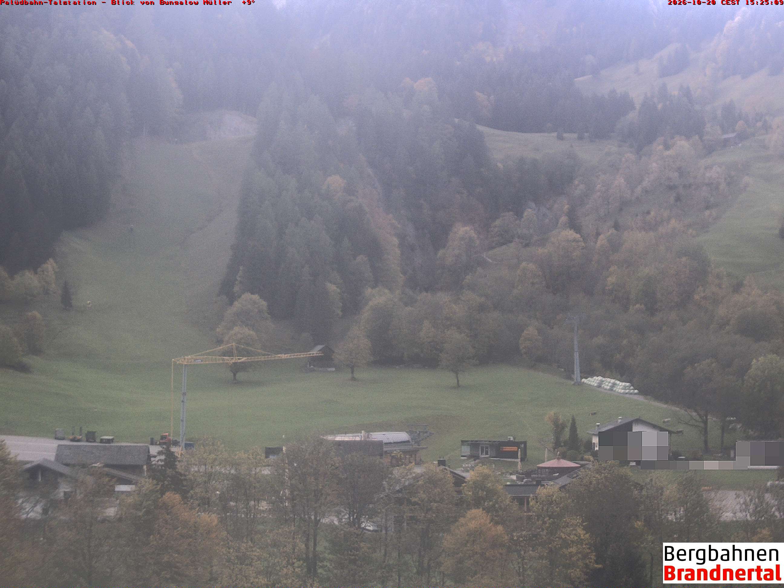 Blick auf Palüdbahn von Bungalow Müller