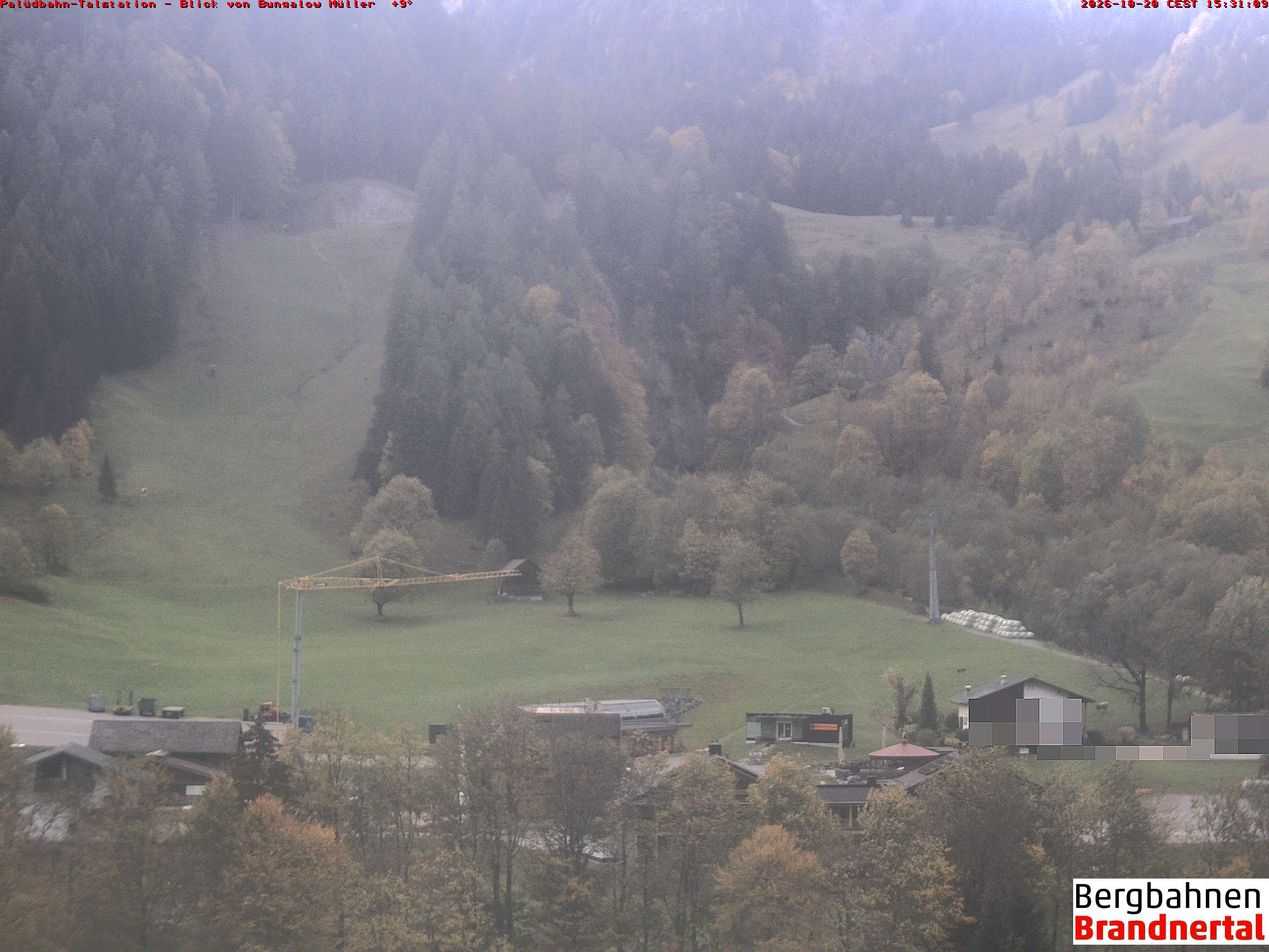 Blick auf Palüdbahn von Bungalow Müller