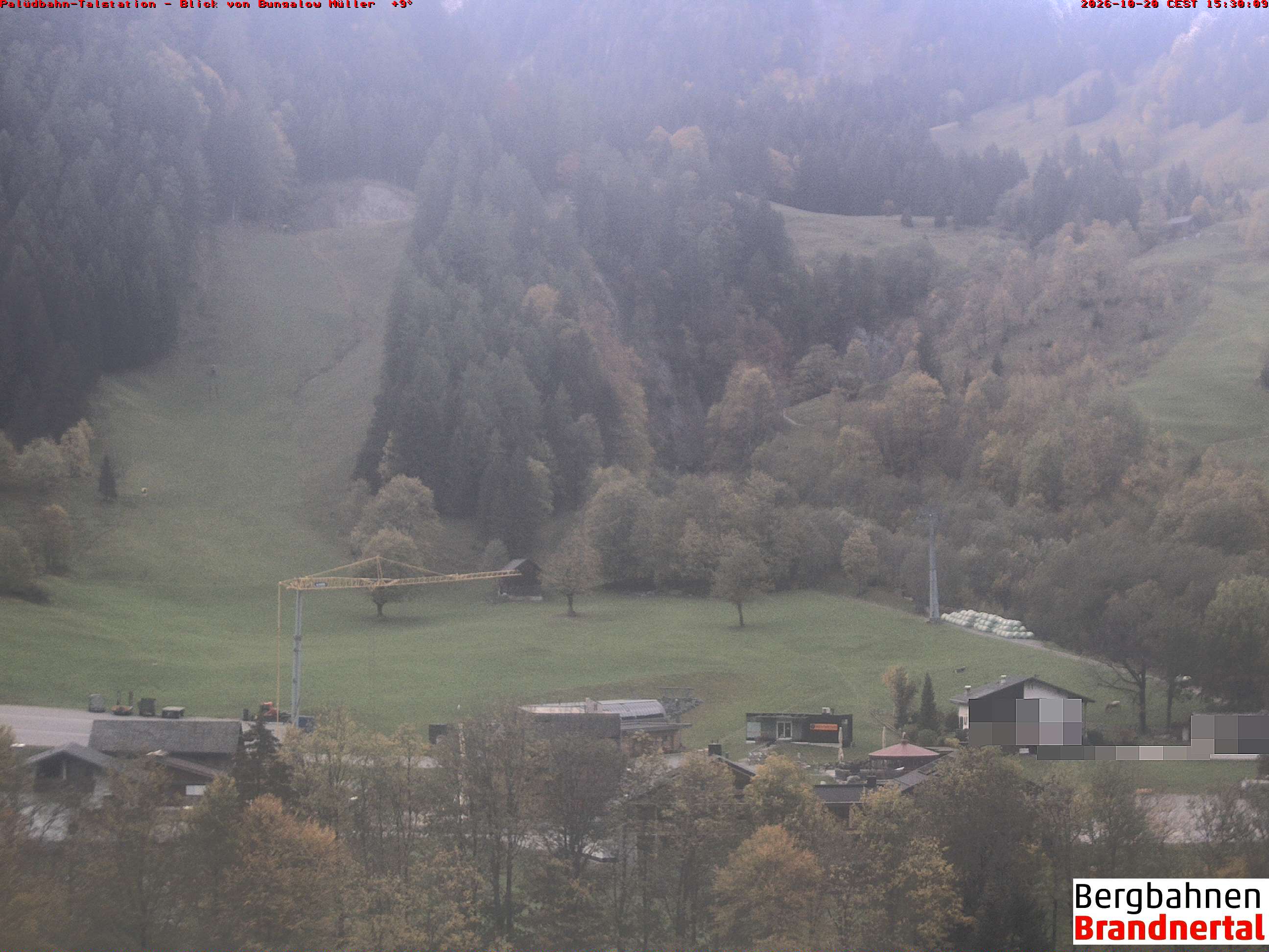 Blick auf Palüdbahn von Bungalow Müller