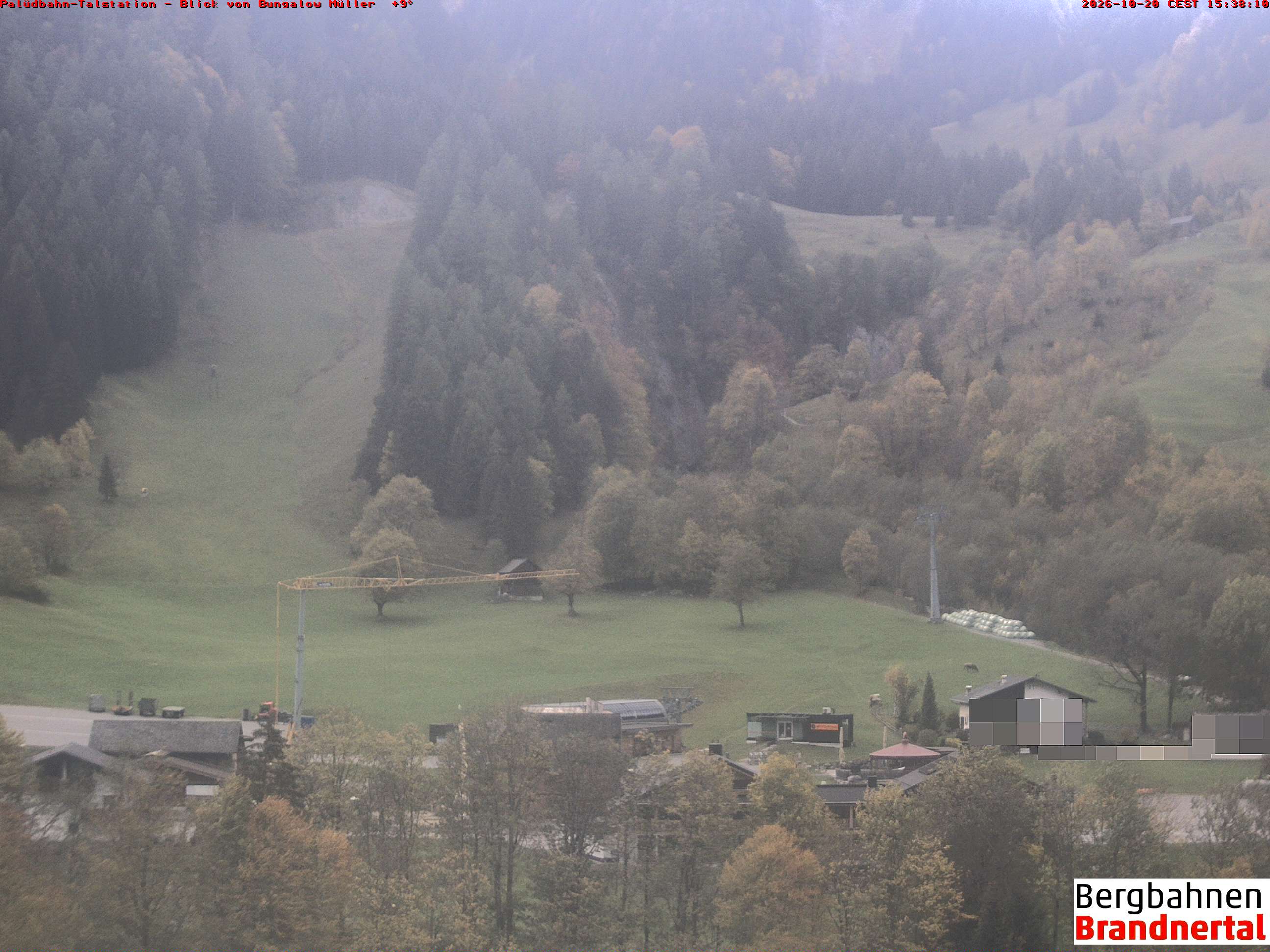 Blick auf Palüdbahn von Bungalow Müller