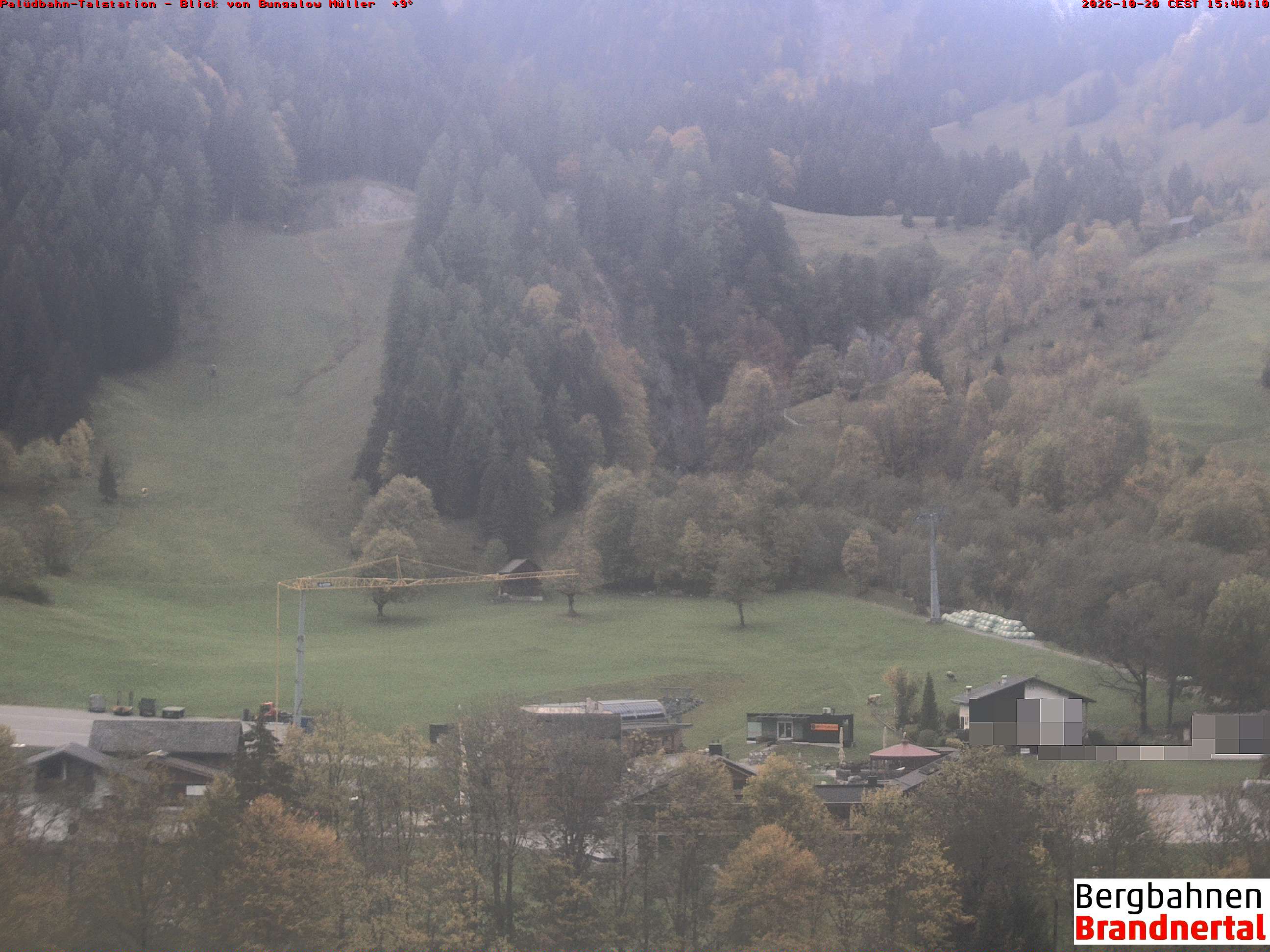 Blick auf Palüdbahn von Bungalow Müller