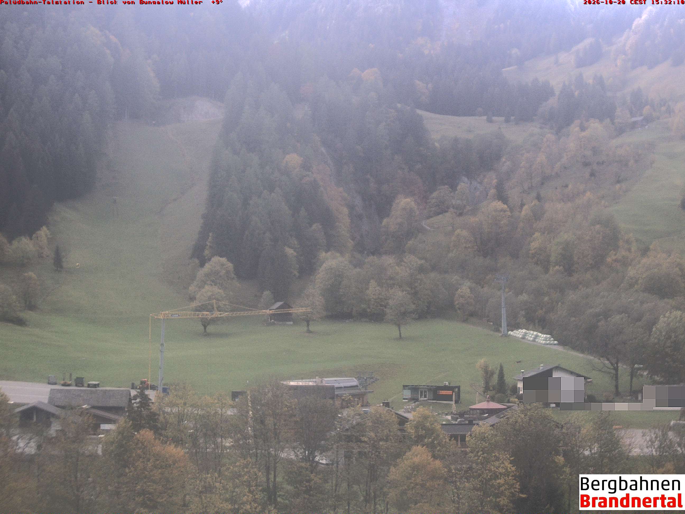 Blick auf Palüdbahn von Bungalow Müller