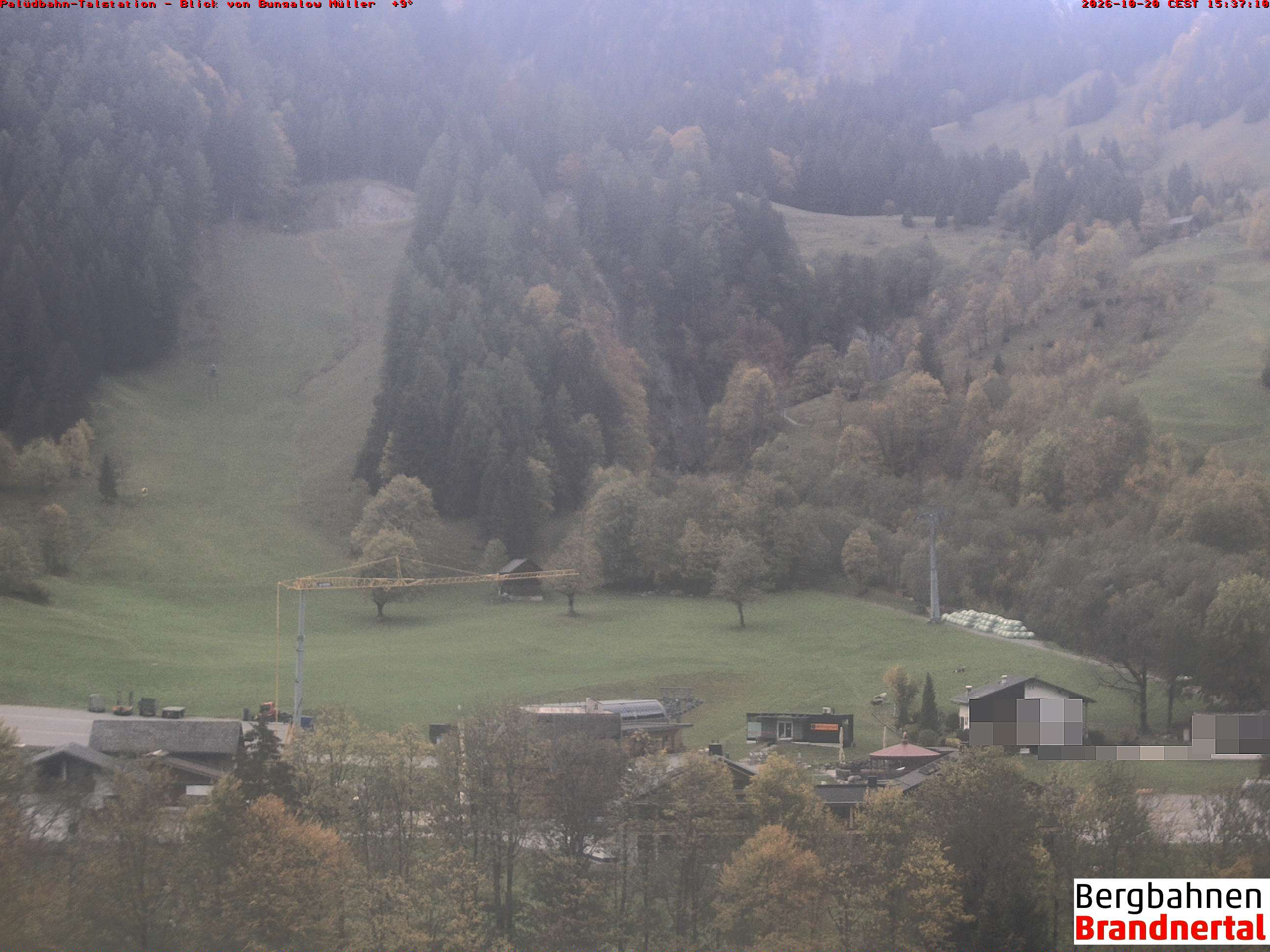 Blick auf Palüdbahn von Bungalow Müller