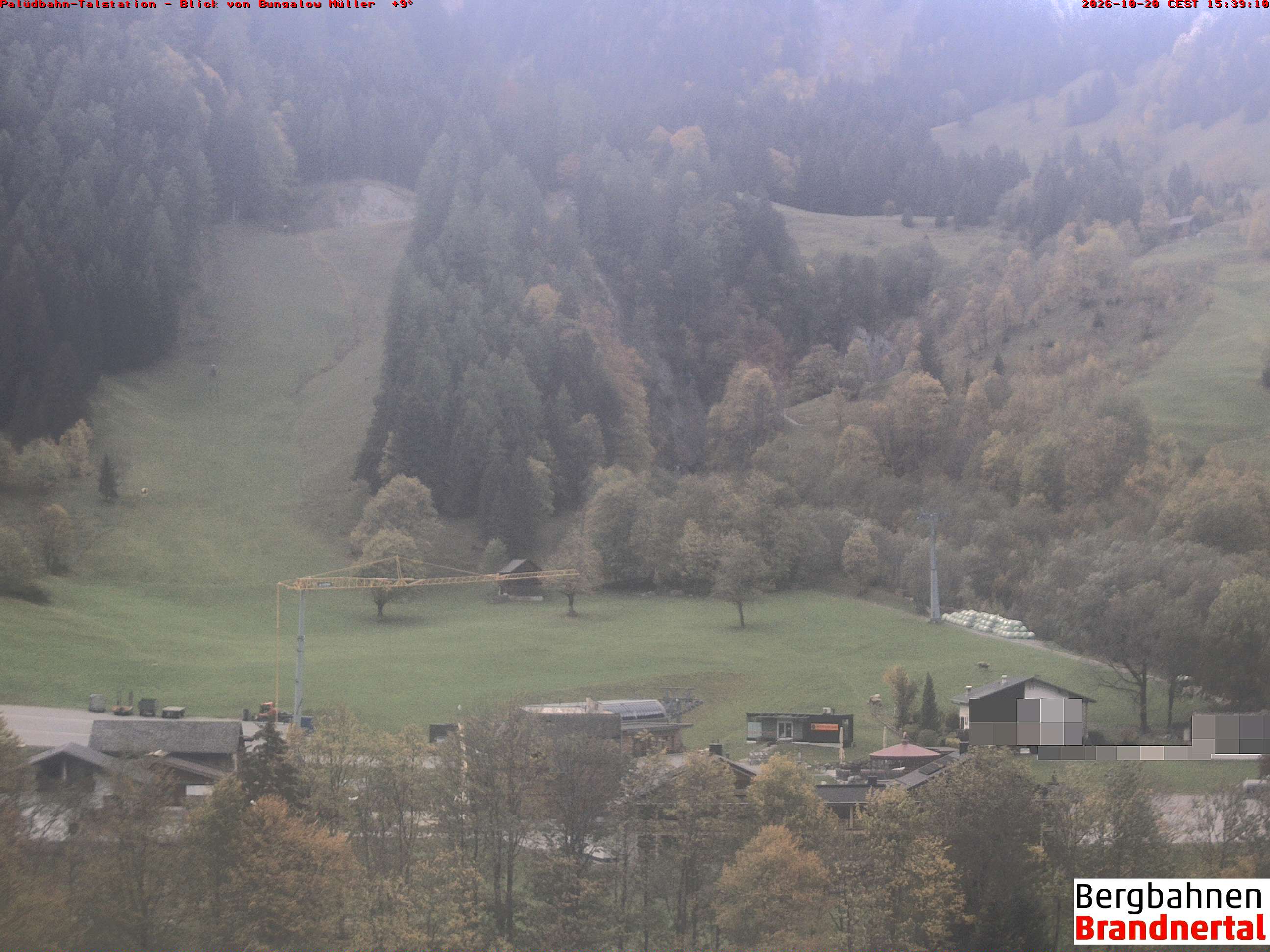 Blick auf Palüdbahn von Bungalow Müller