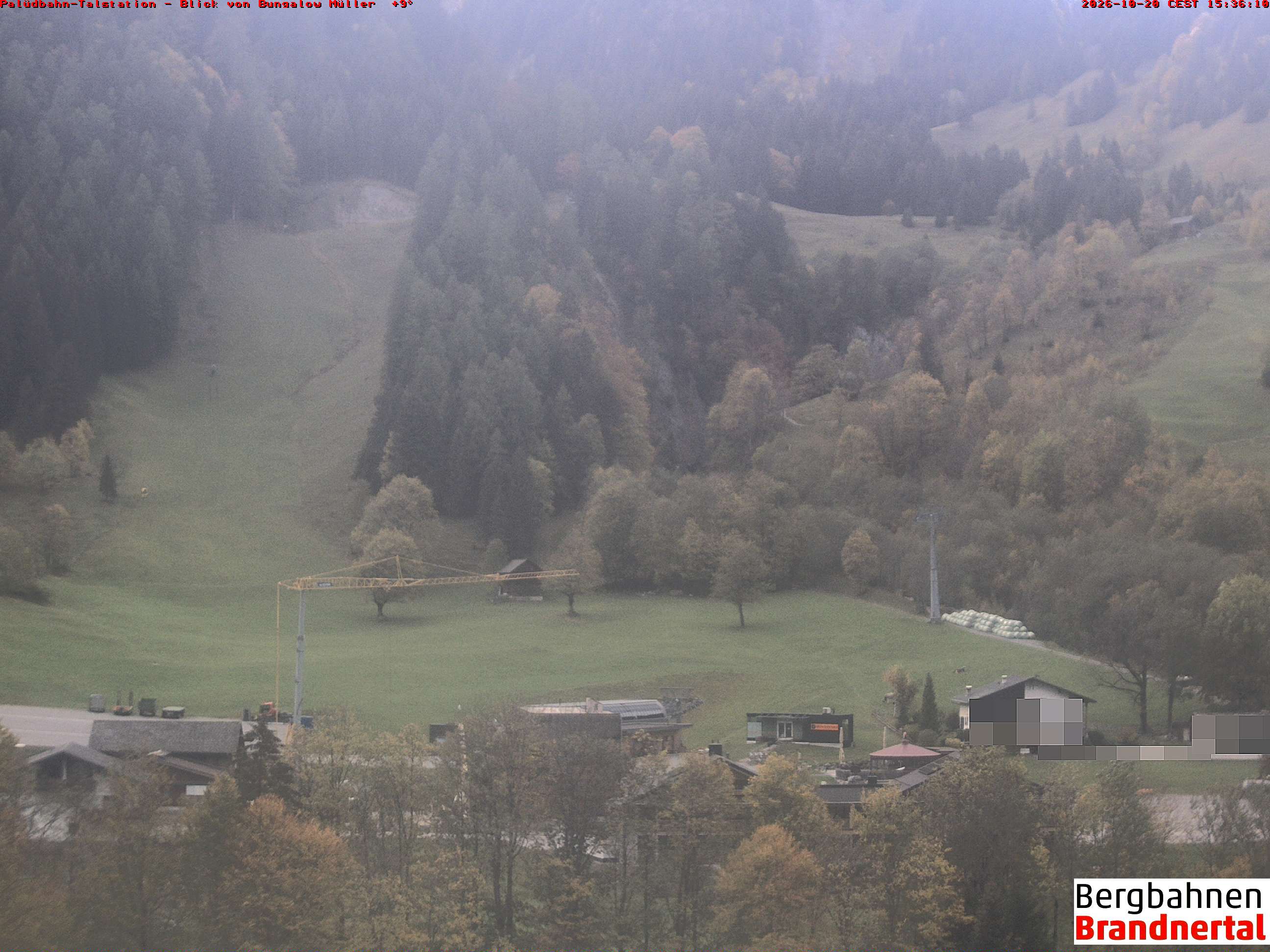 Blick auf Palüdbahn von Bungalow Müller