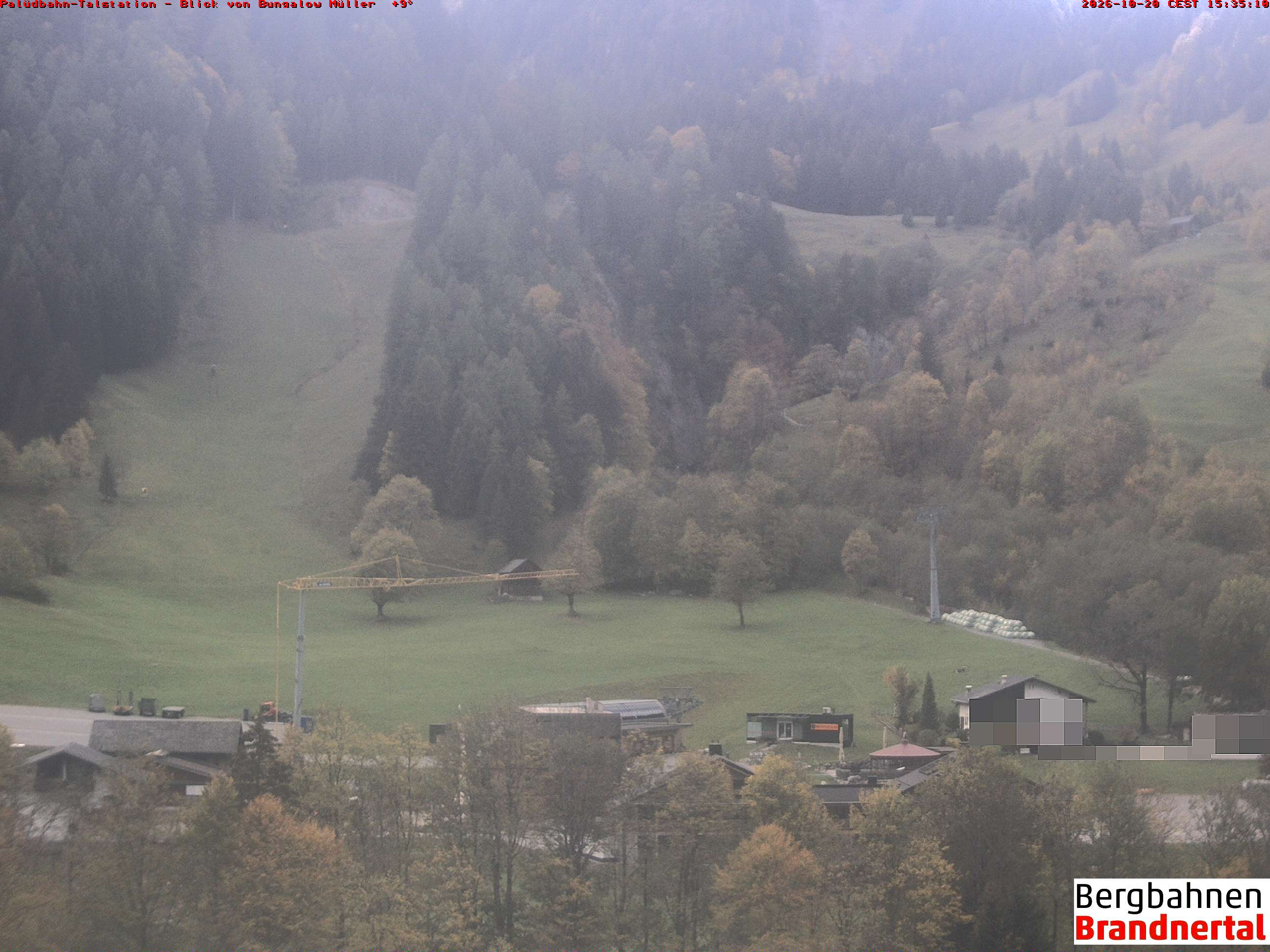 Blick auf Palüdbahn von Bungalow Müller