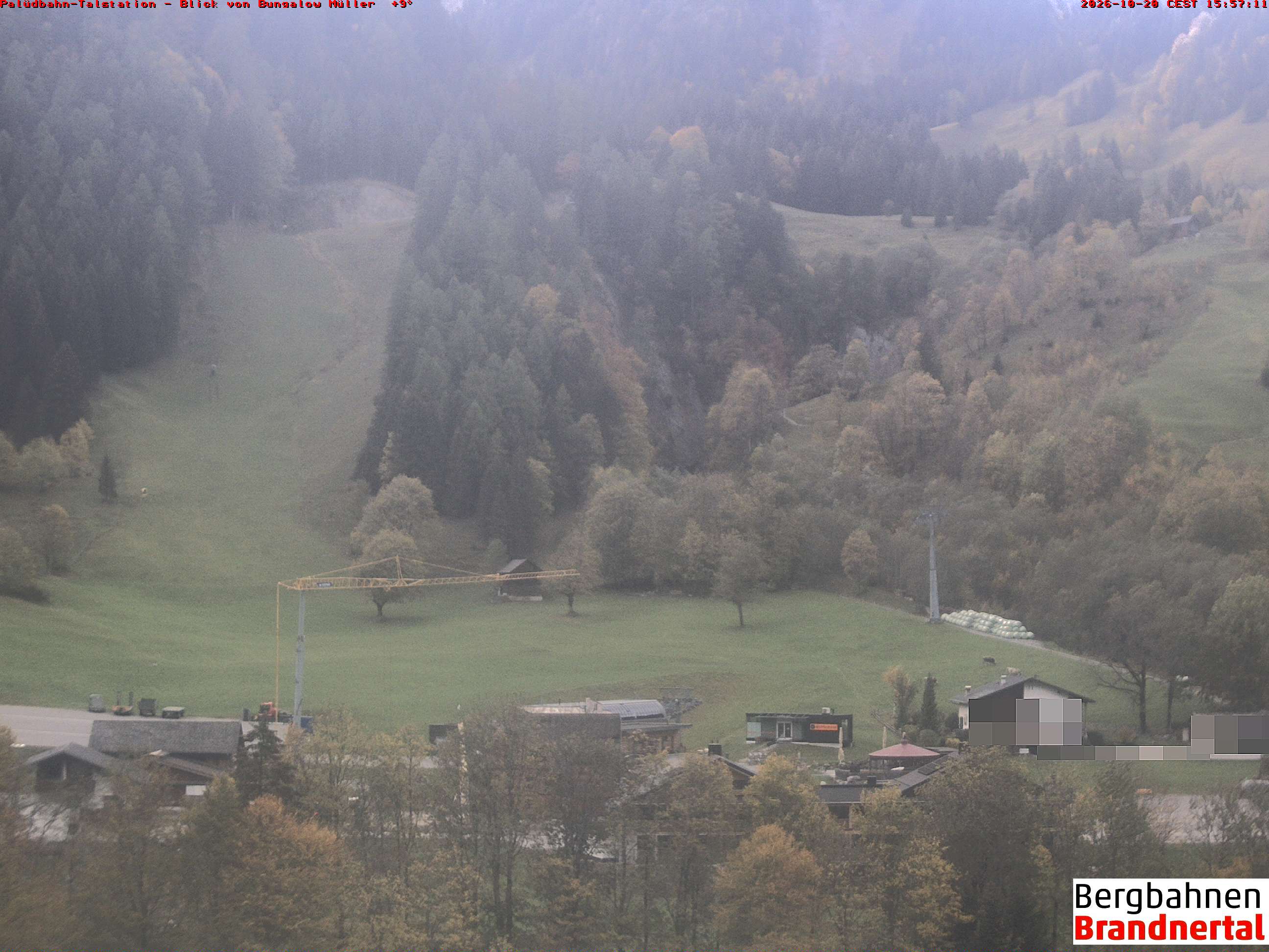 Blick auf Palüdbahn von Bungalow Müller