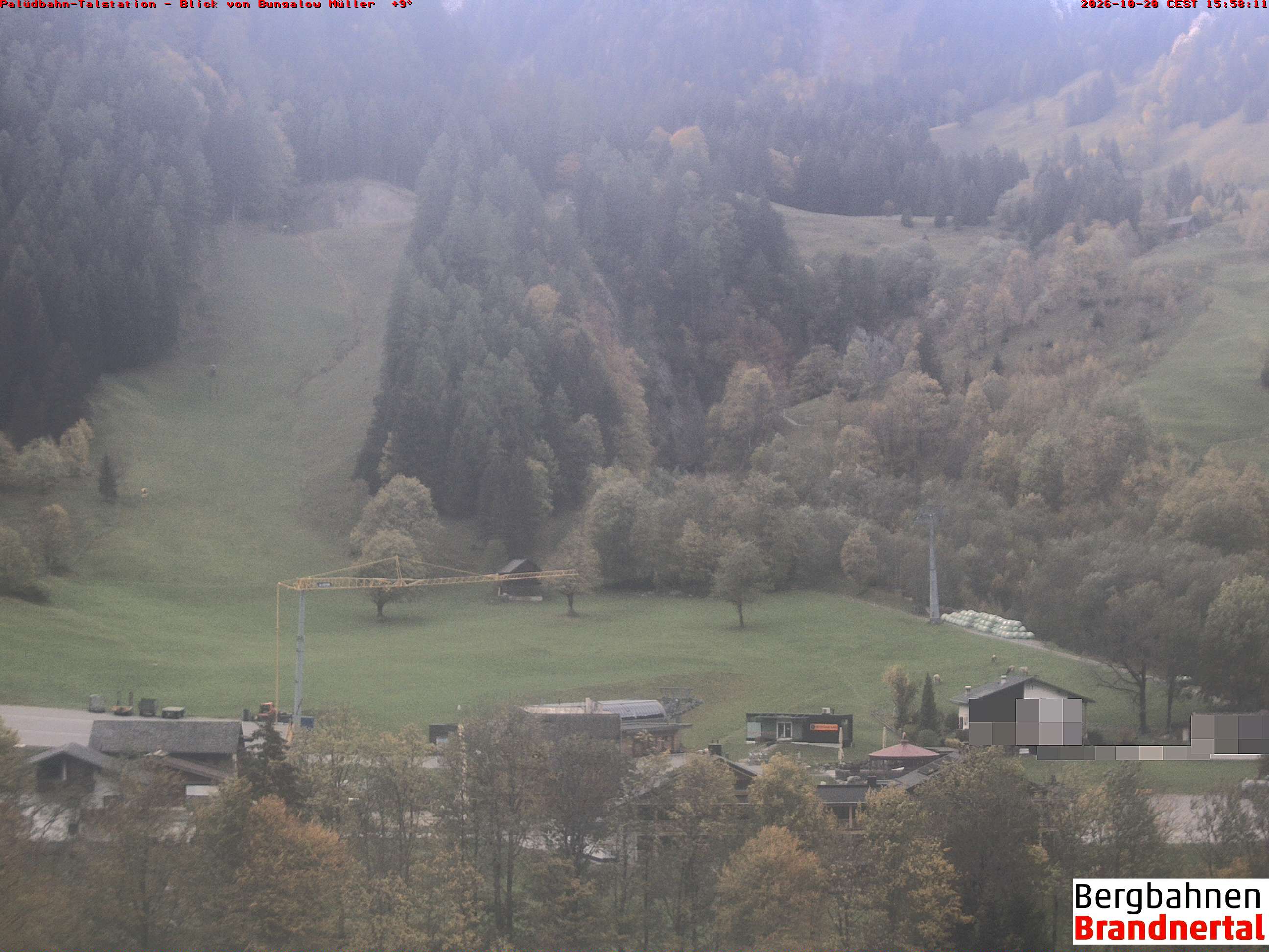 Blick auf Palüdbahn von Bungalow Müller