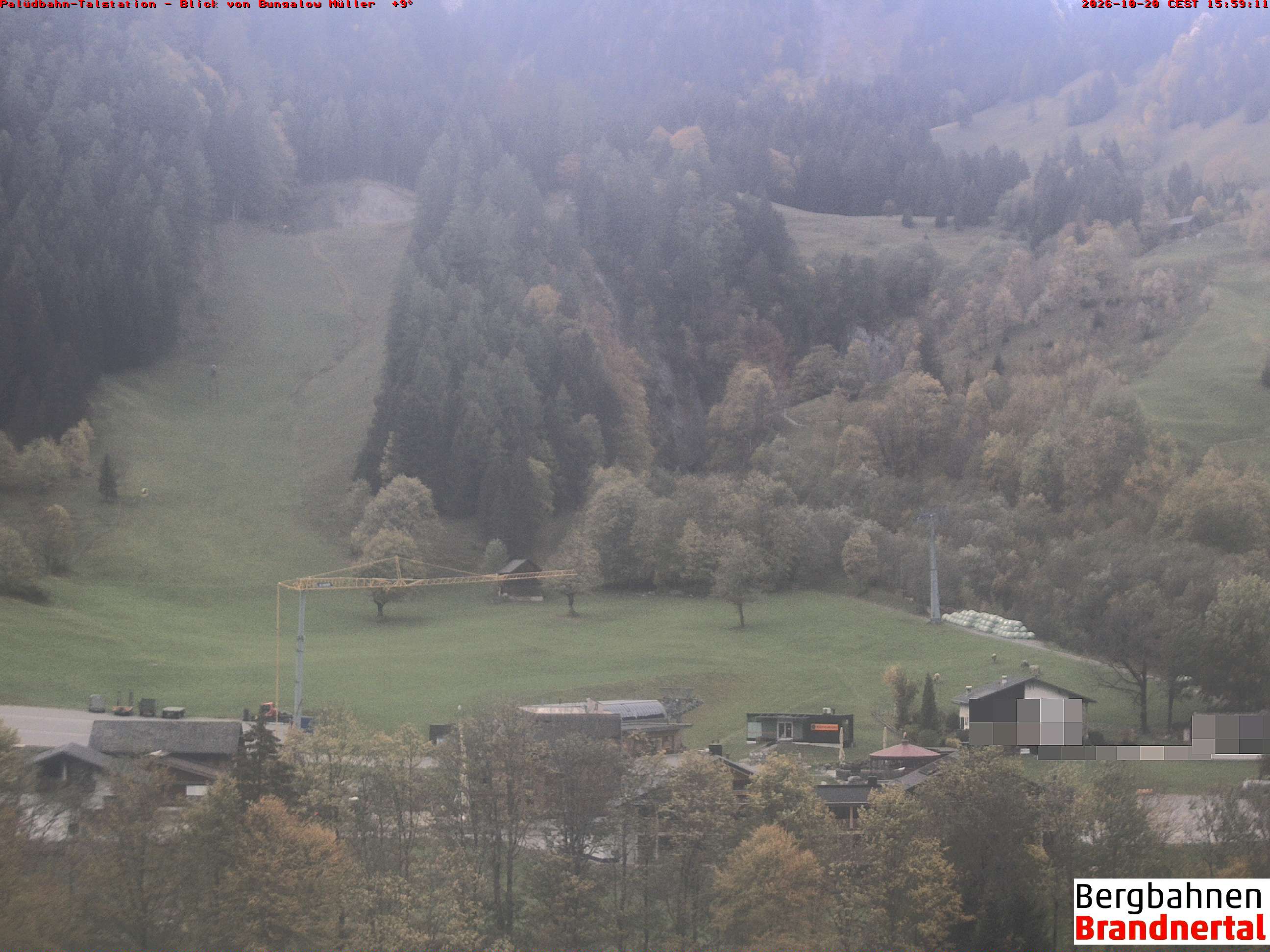 Blick auf Palüdbahn von Bungalow Müller