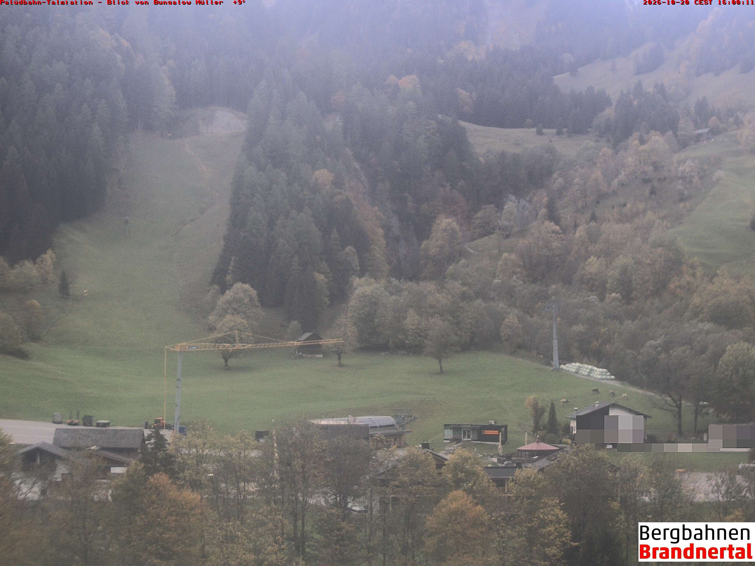 Blick auf Palüdbahn von Bungalow Müller