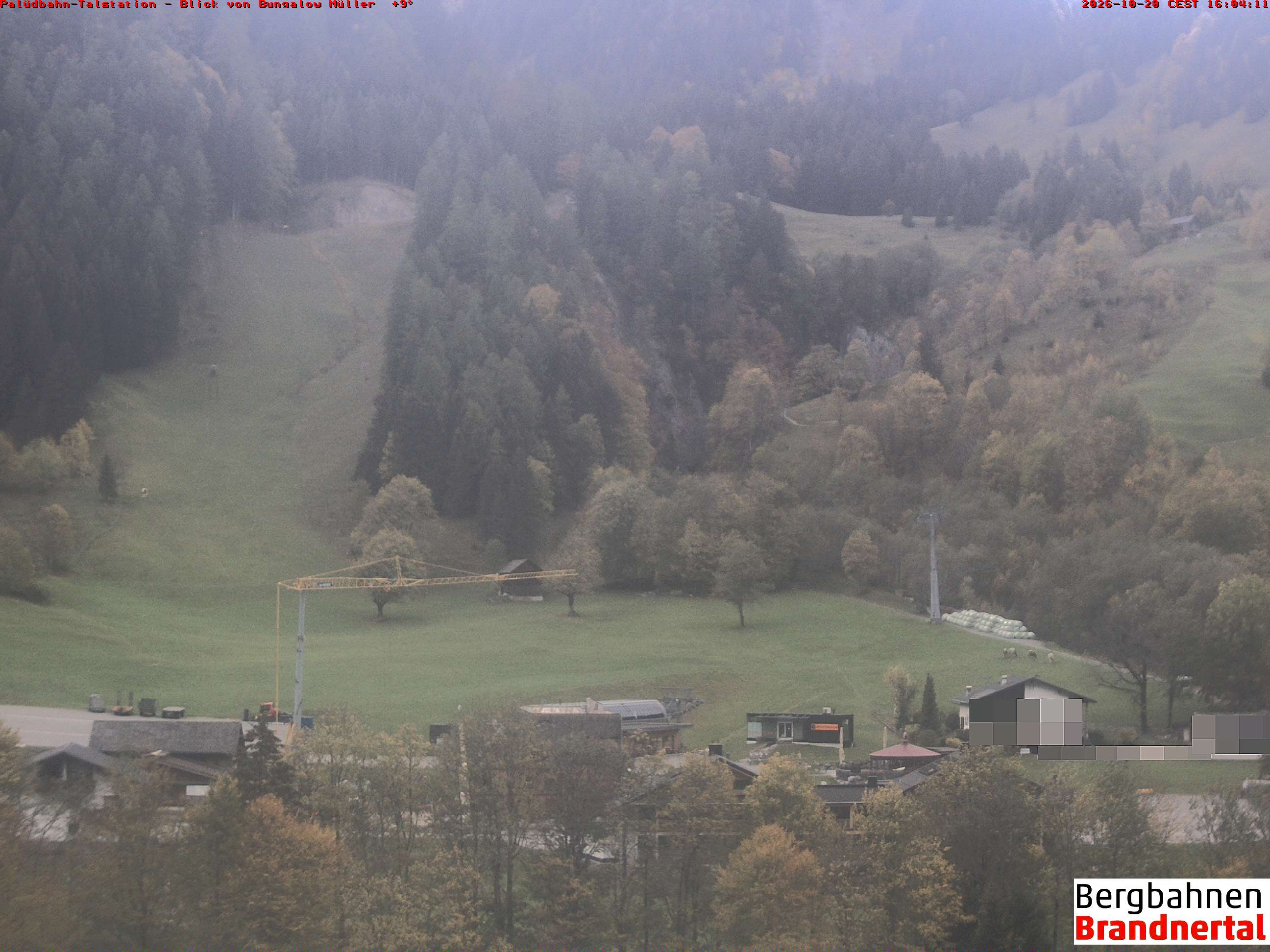 Blick auf Palüdbahn von Bungalow Müller