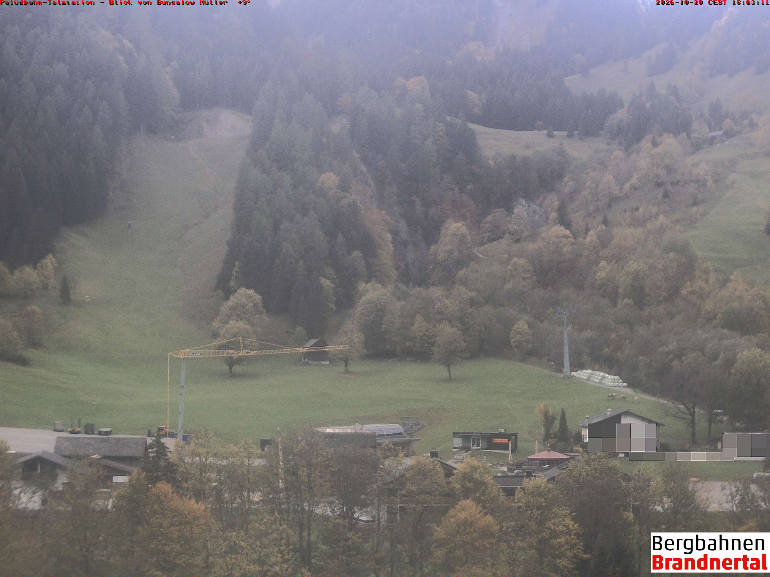 Blick auf Palüdbahn von Bungalow Müller