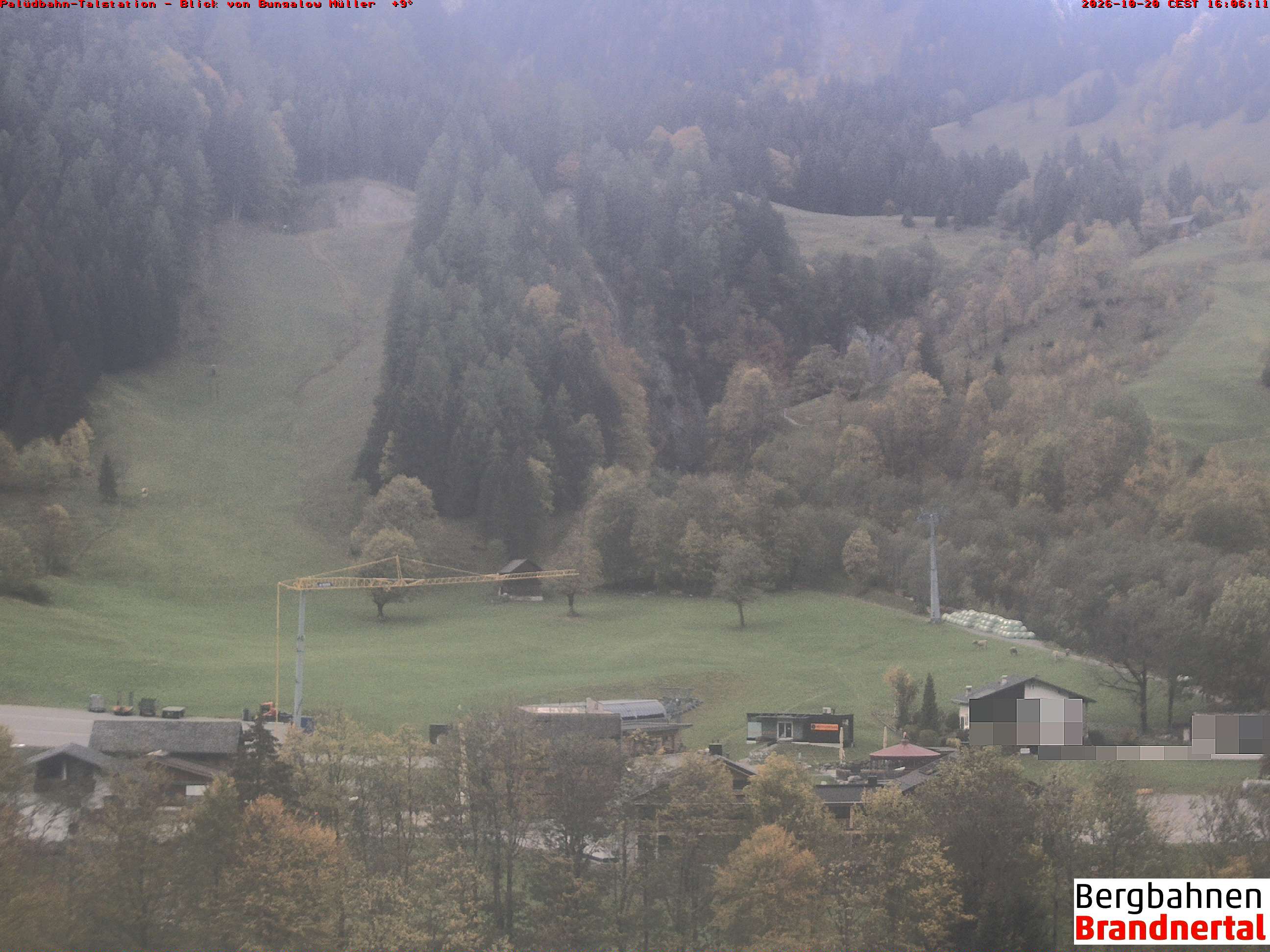 Blick auf Palüdbahn von Bungalow Müller