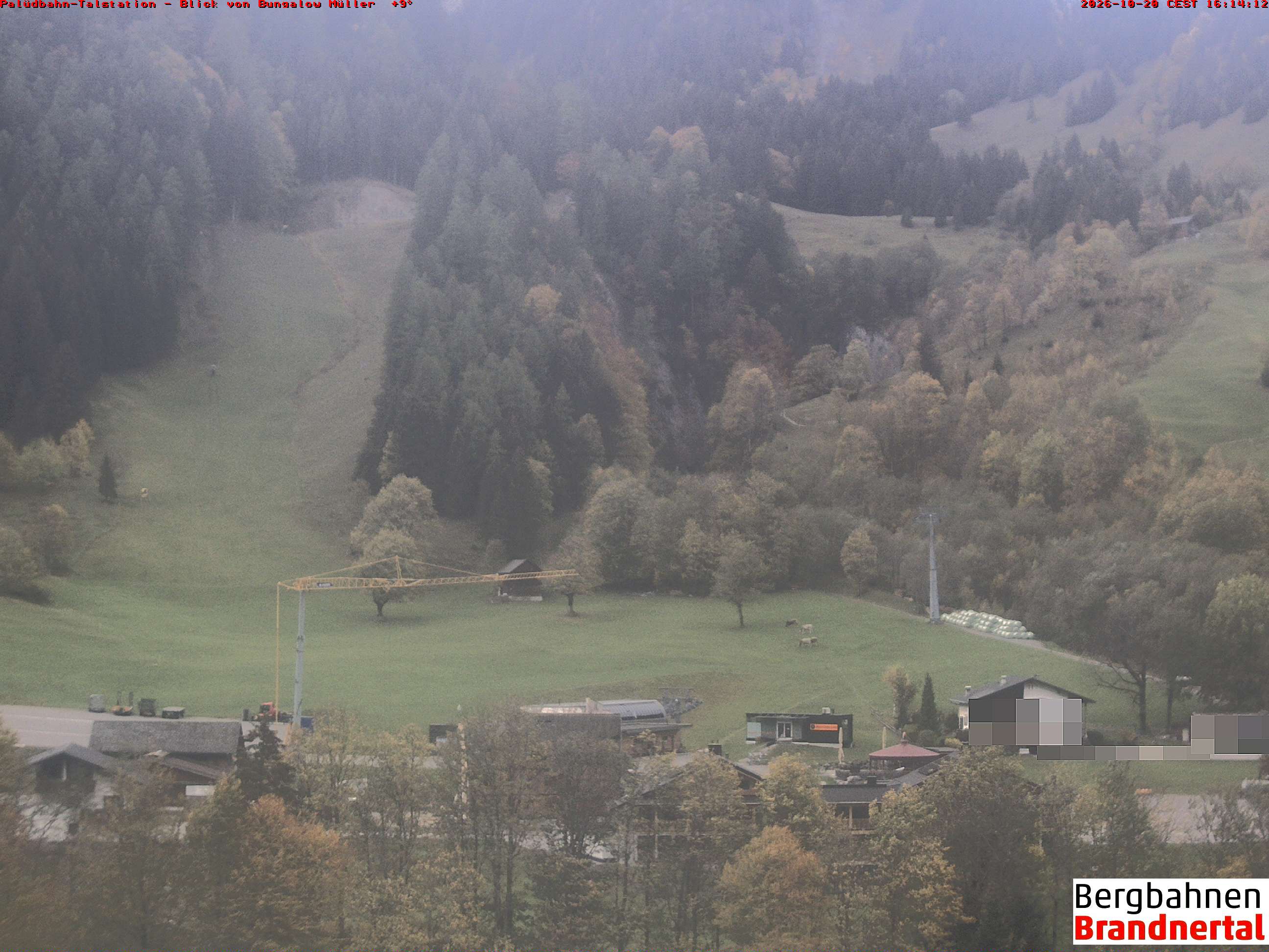 Blick auf Palüdbahn von Bungalow Müller