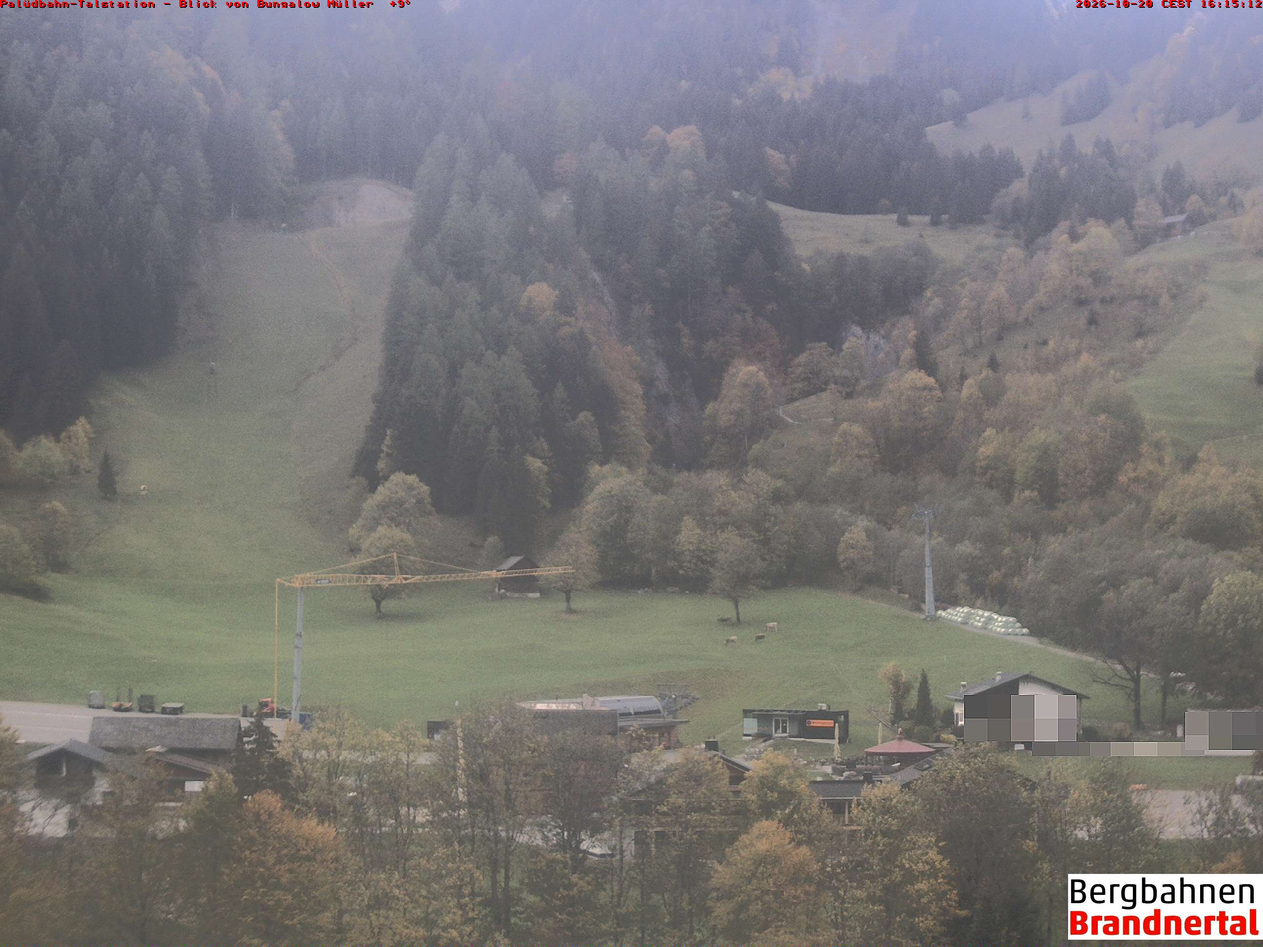 Blick auf Palüdbahn von Bungalow Müller