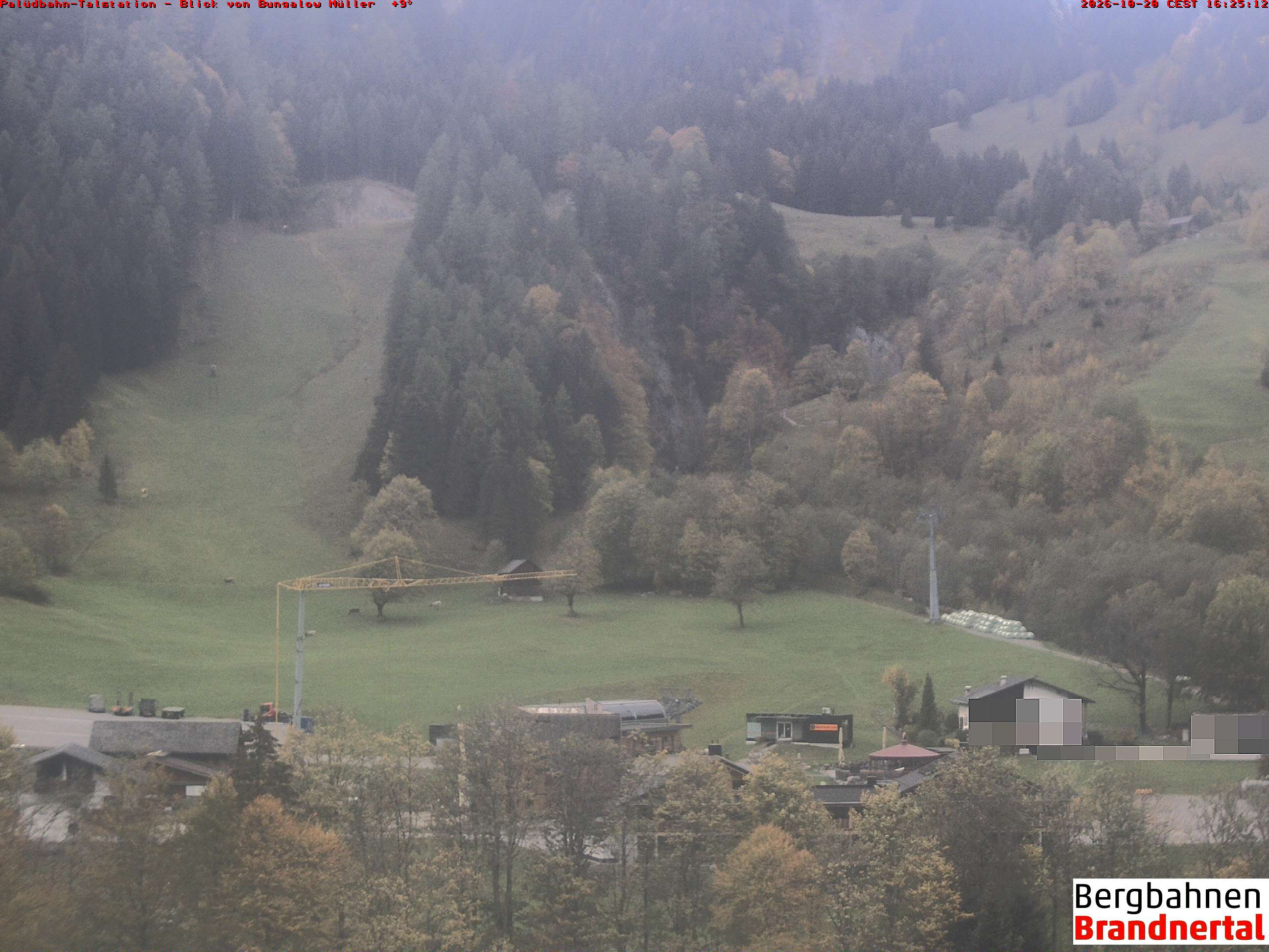 Blick auf Palüdbahn von Bungalow Müller