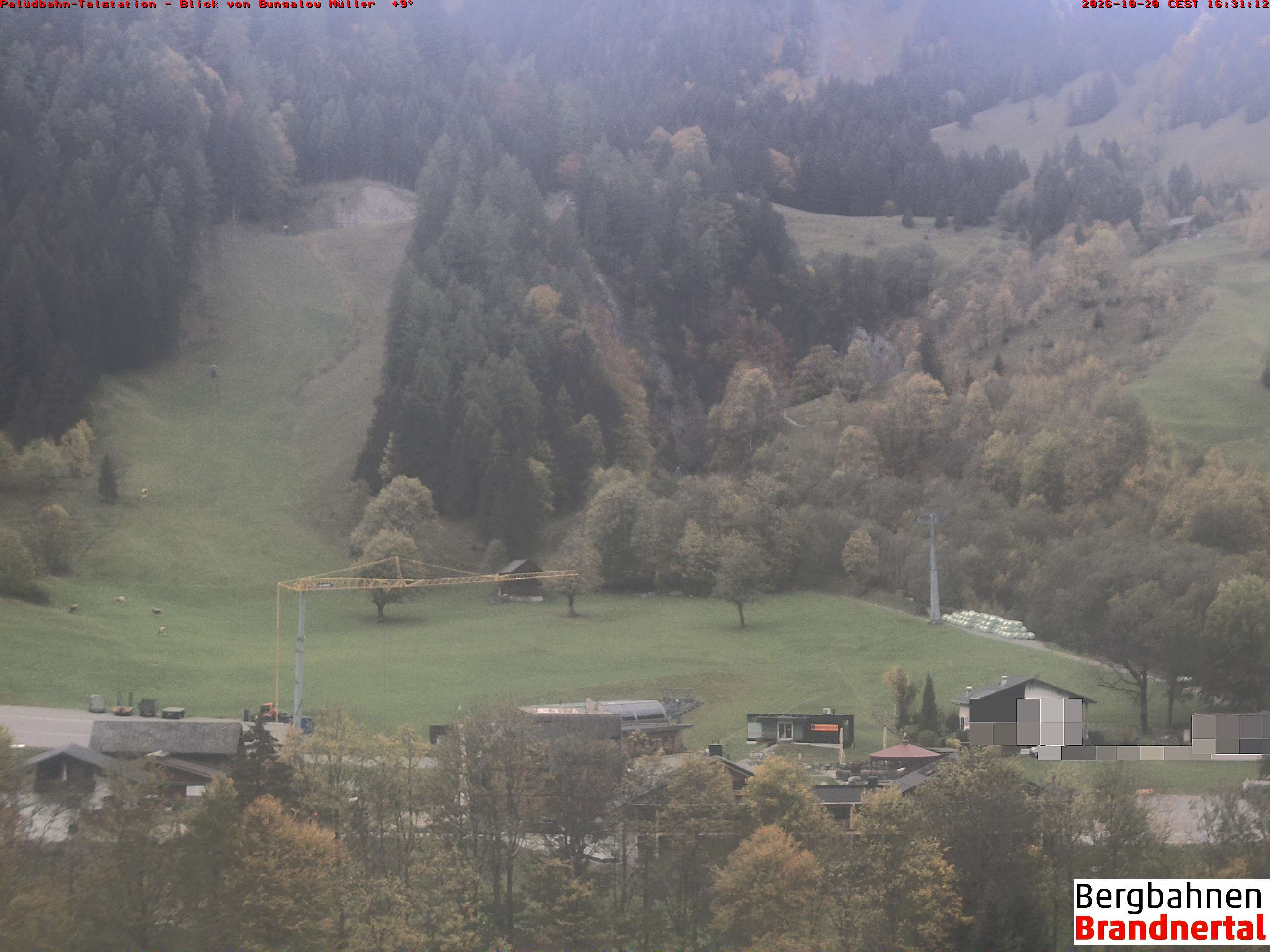 Blick auf Palüdbahn von Bungalow Müller