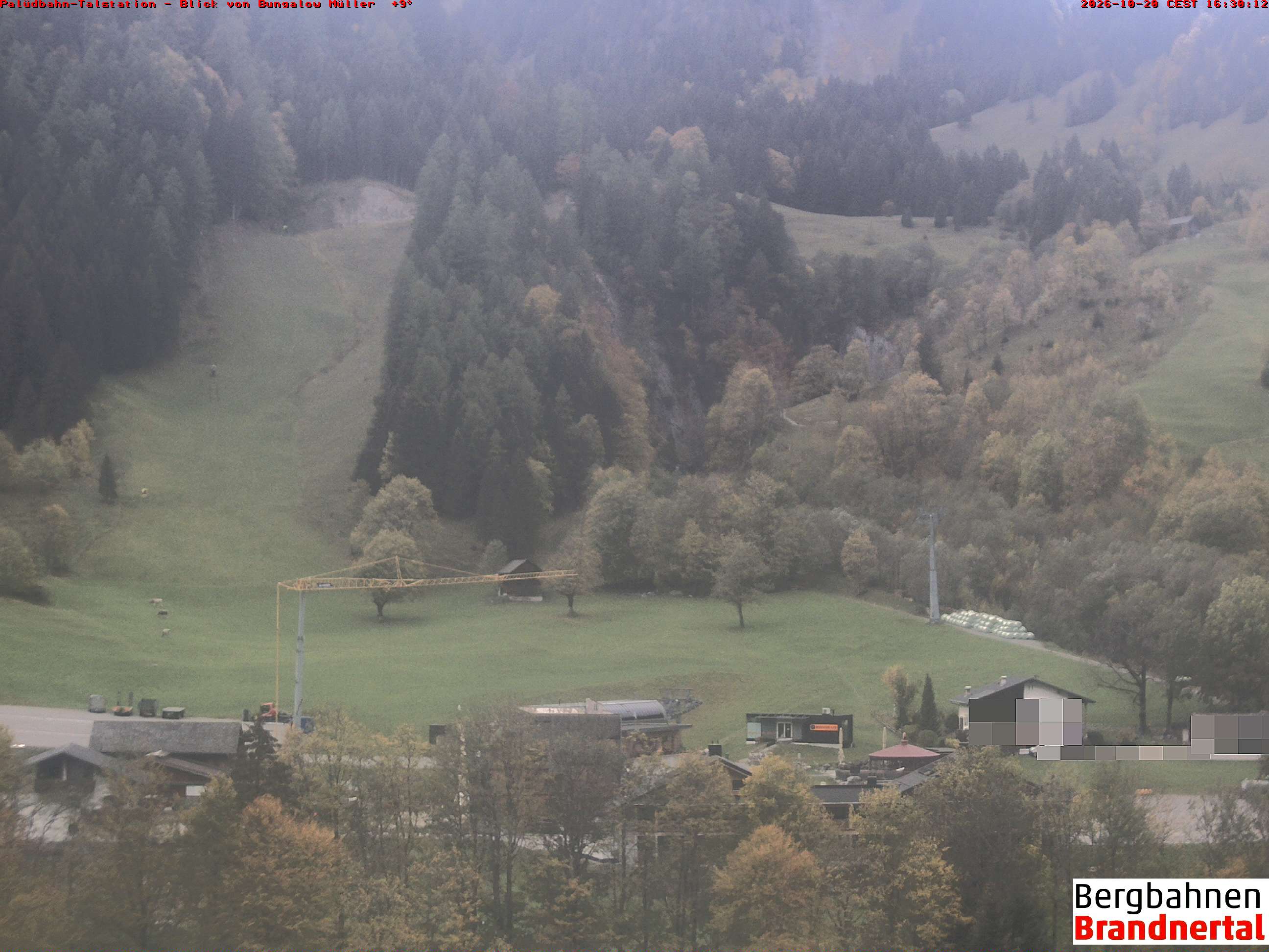Blick auf Palüdbahn von Bungalow Müller