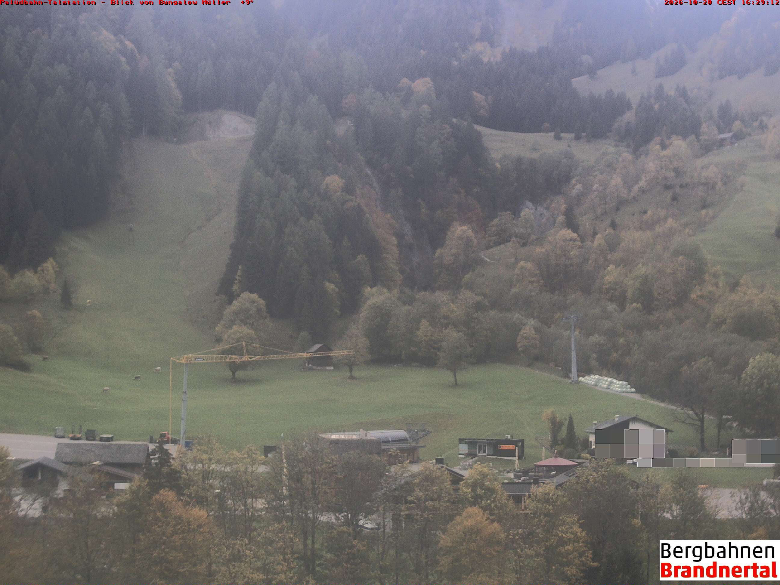 Blick auf Palüdbahn von Bungalow Müller