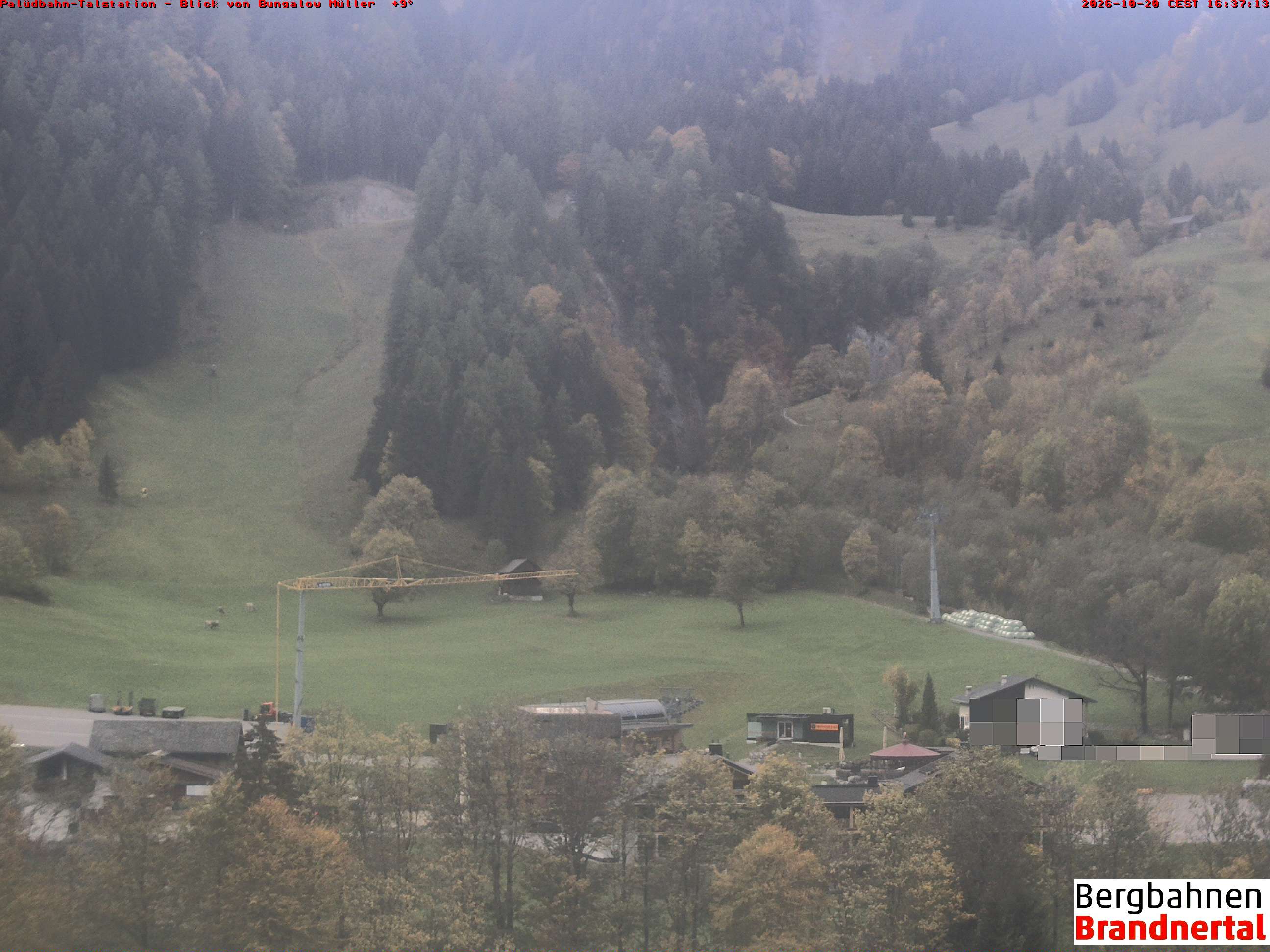 Blick auf Palüdbahn von Bungalow Müller