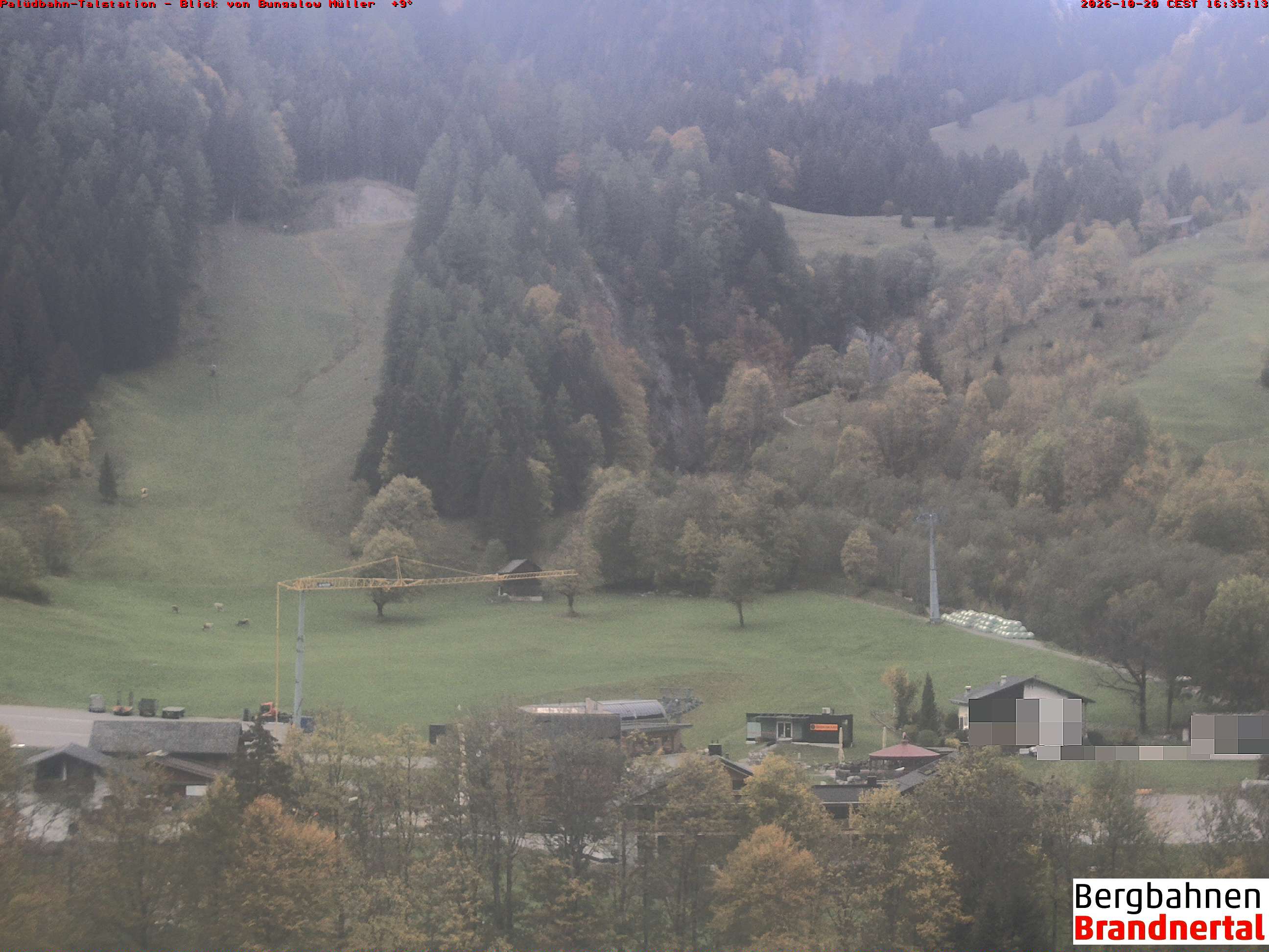 Blick auf Palüdbahn von Bungalow Müller