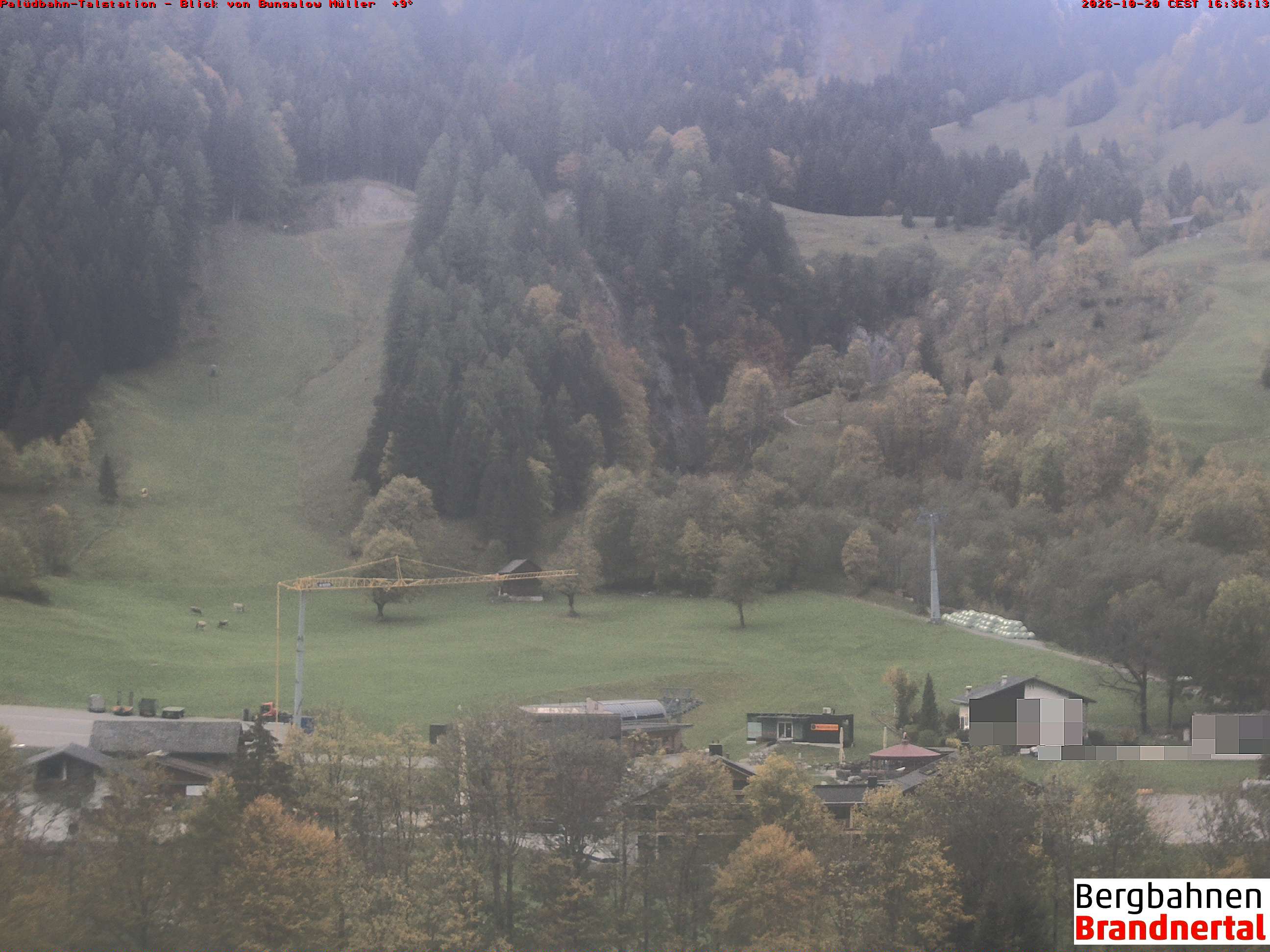 Blick auf Palüdbahn von Bungalow Müller