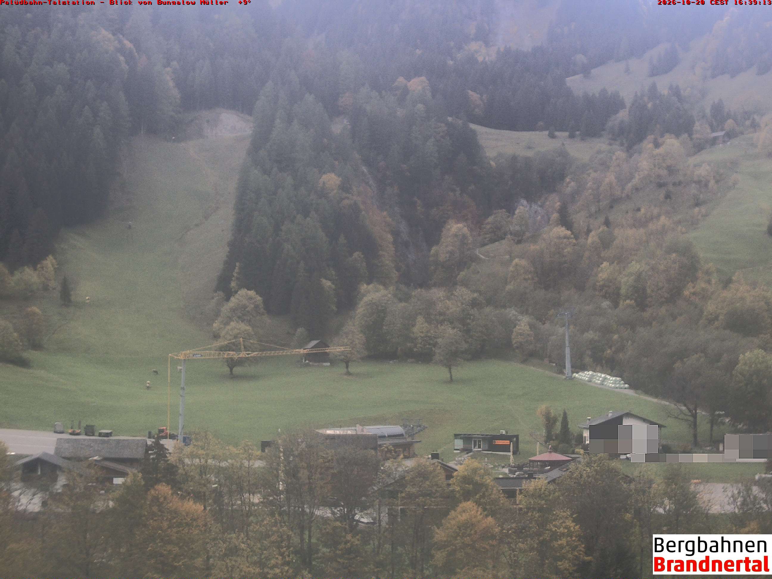 Blick auf Palüdbahn von Bungalow Müller