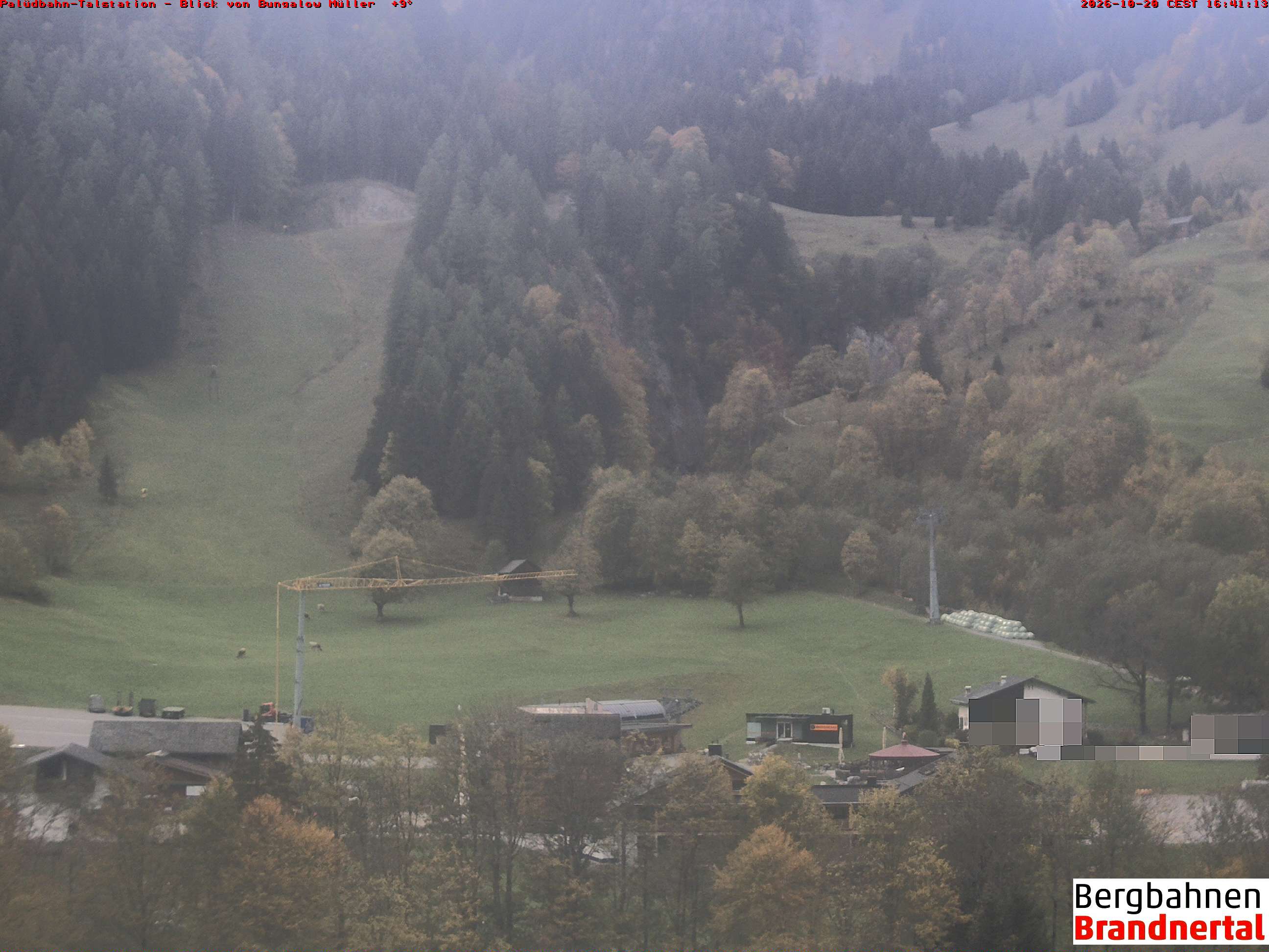 Blick auf Palüdbahn von Bungalow Müller