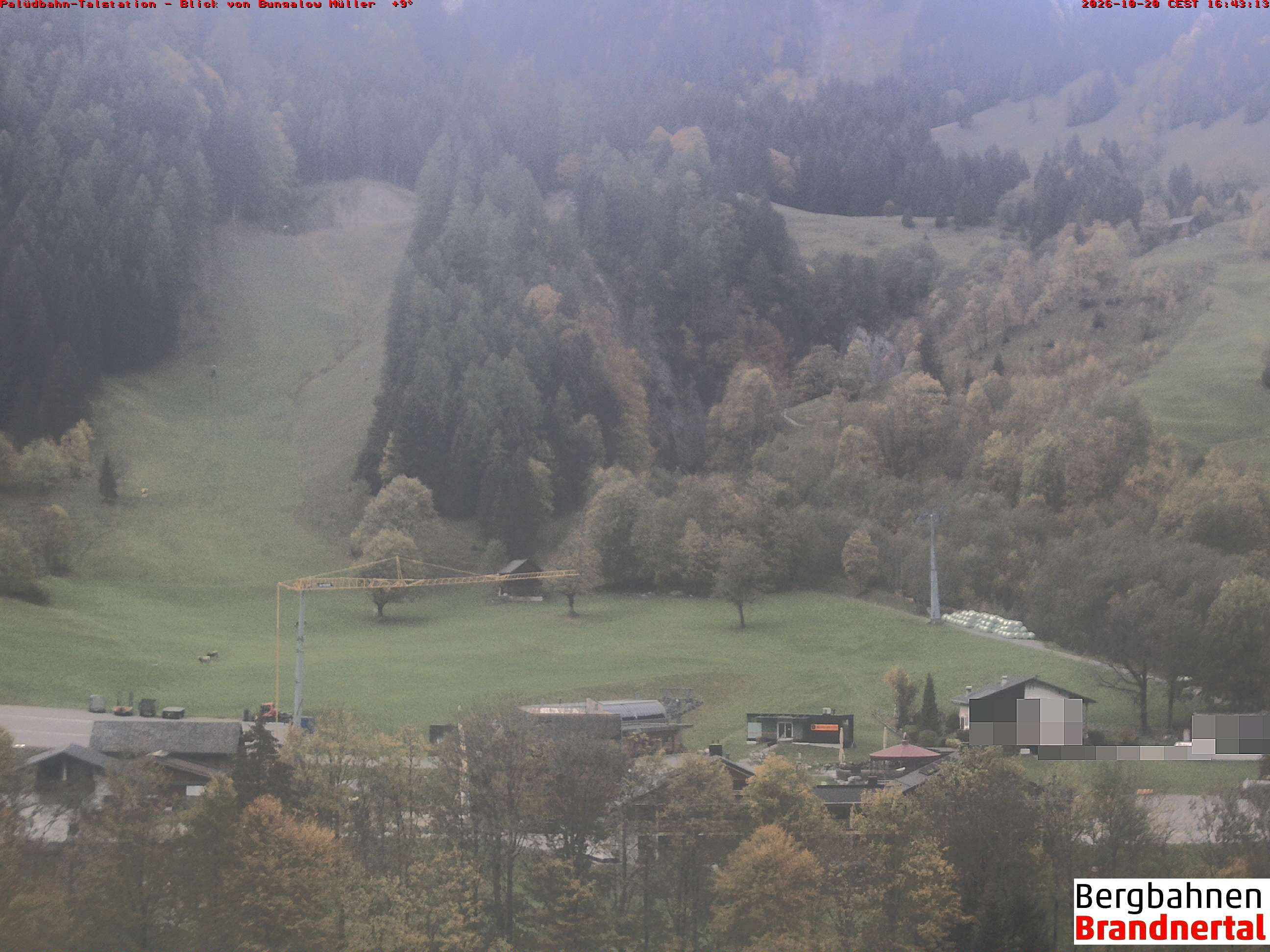 Blick auf Palüdbahn von Bungalow Müller