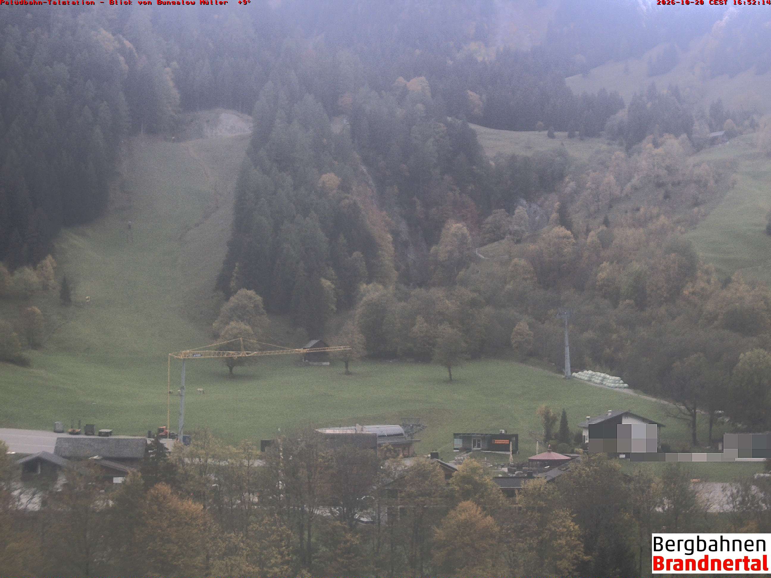 Blick auf Palüdbahn von Bungalow Müller