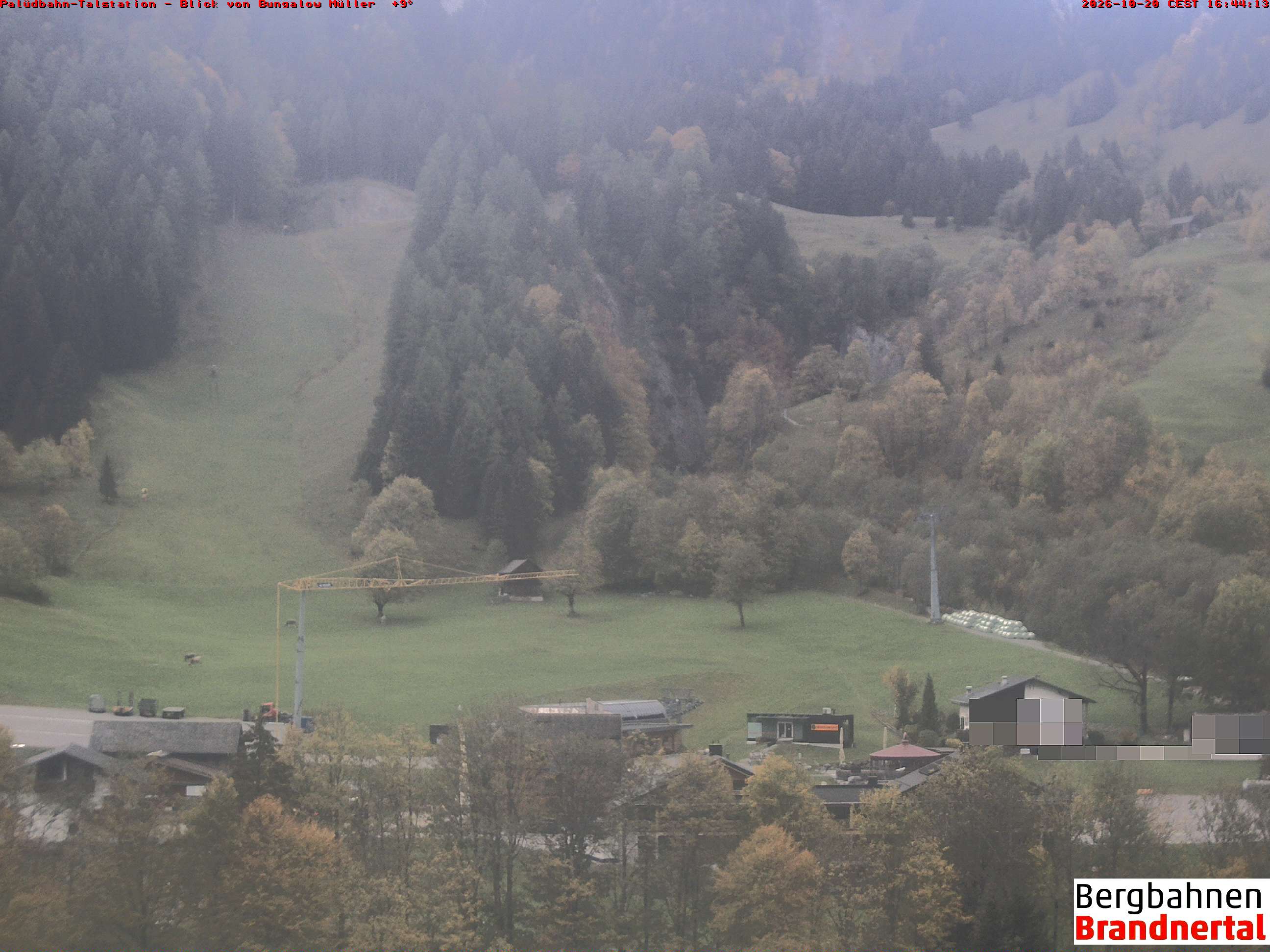 Blick auf Palüdbahn von Bungalow Müller