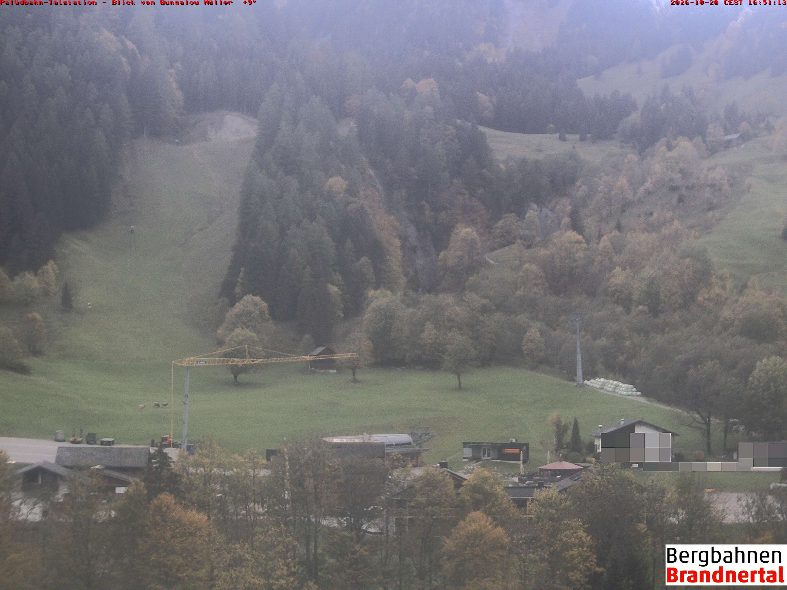 Blick auf Palüdbahn von Bungalow Müller