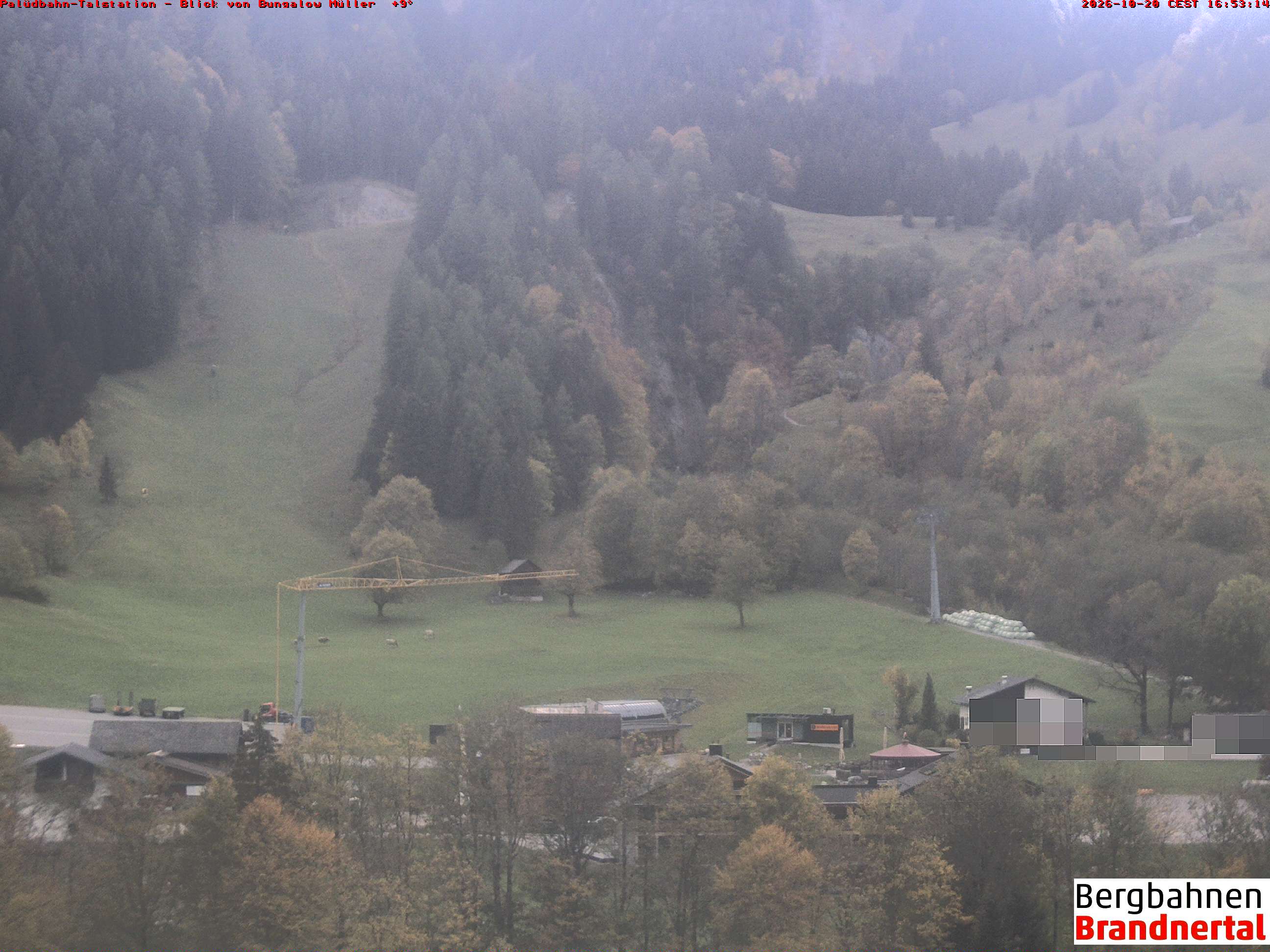 Blick auf Palüdbahn von Bungalow Müller