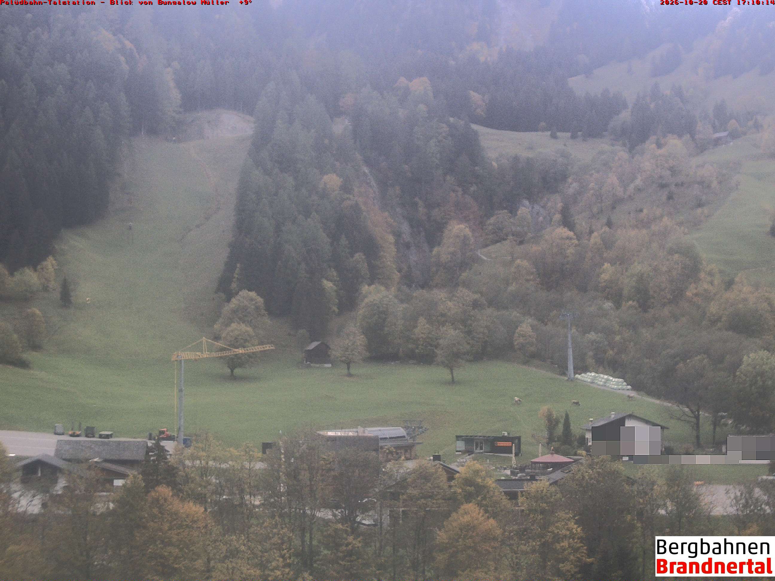 Blick auf Palüdbahn von Bungalow Müller