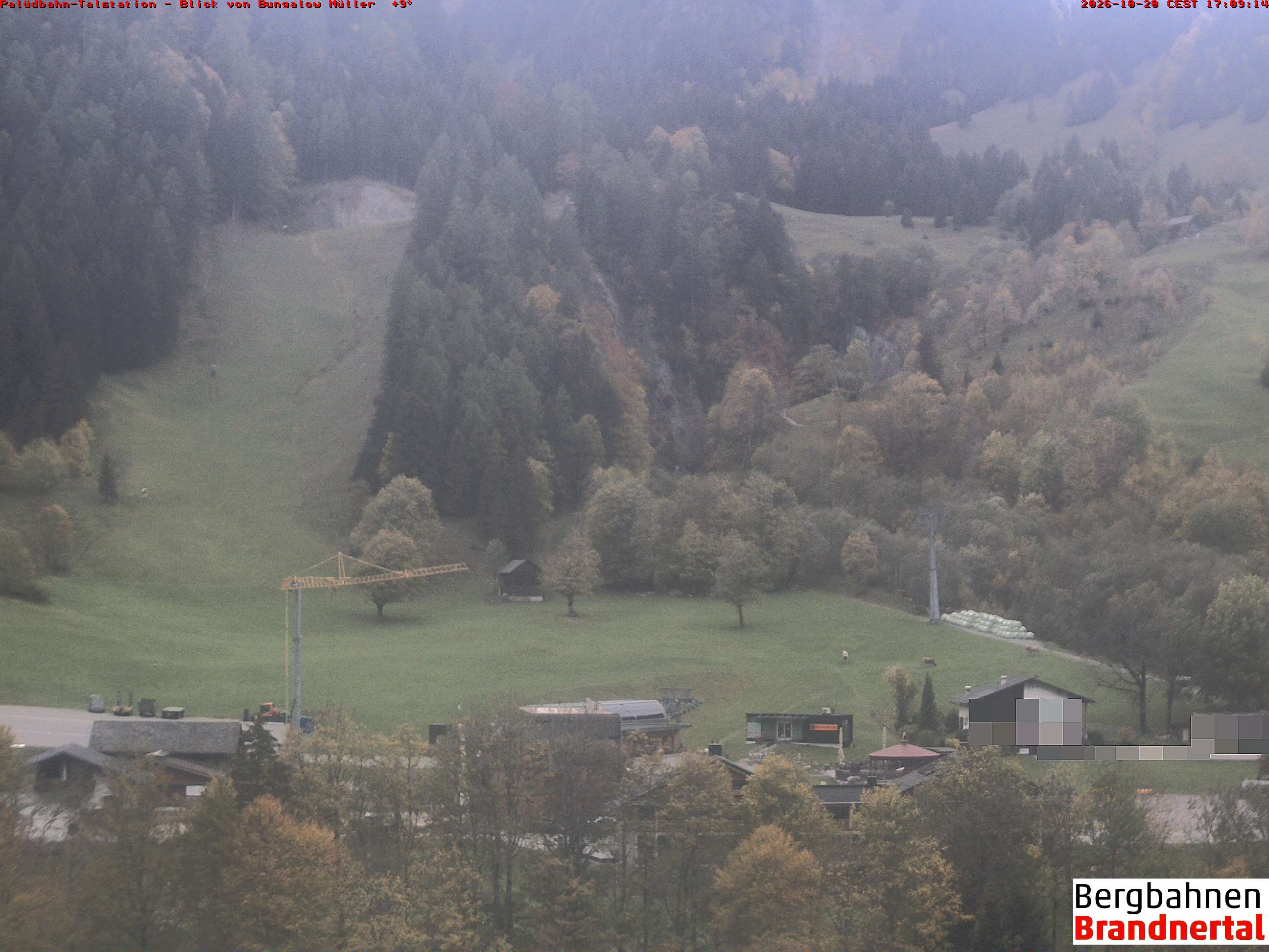 Blick auf Palüdbahn von Bungalow Müller