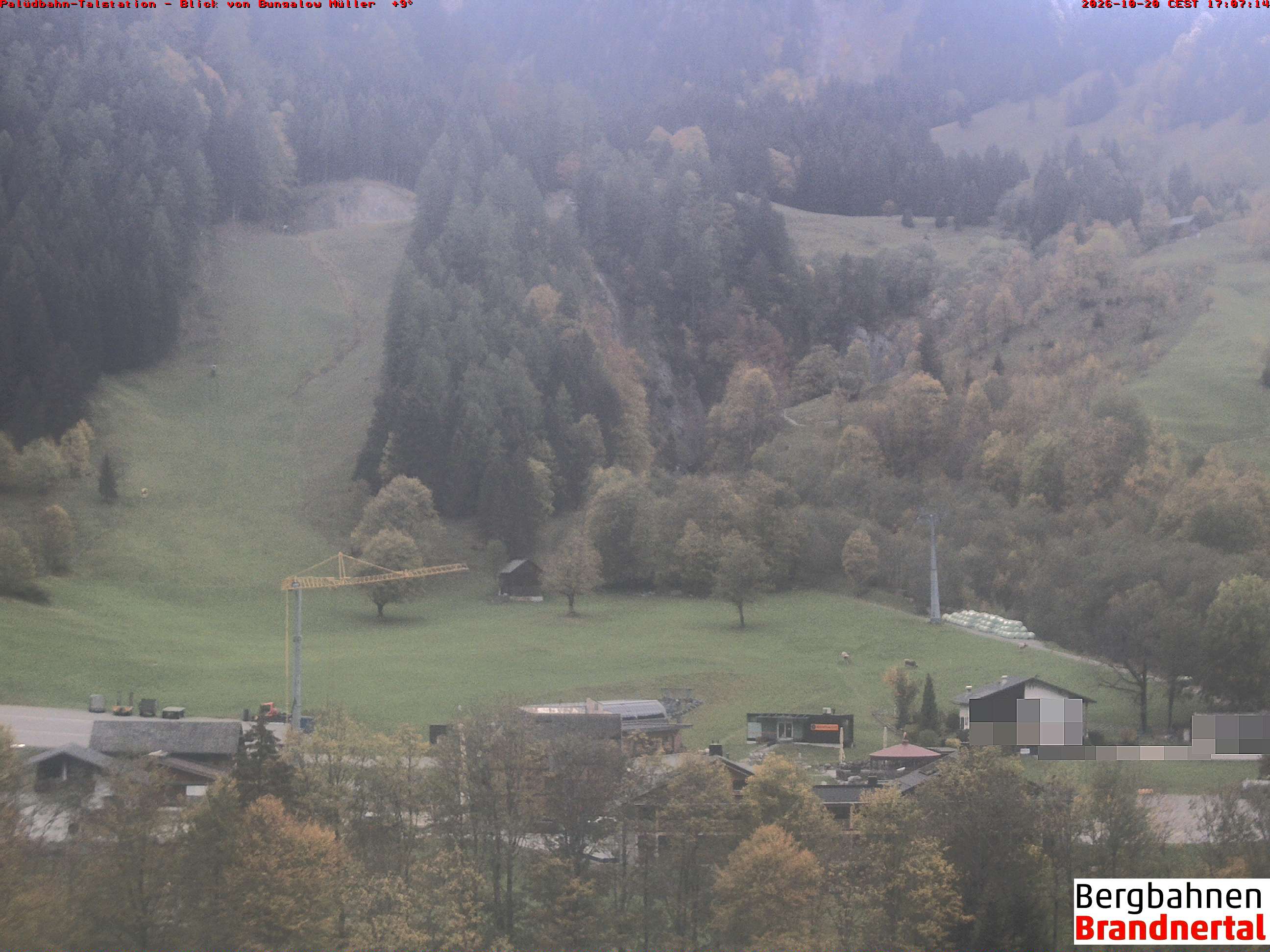 Blick auf Palüdbahn von Bungalow Müller