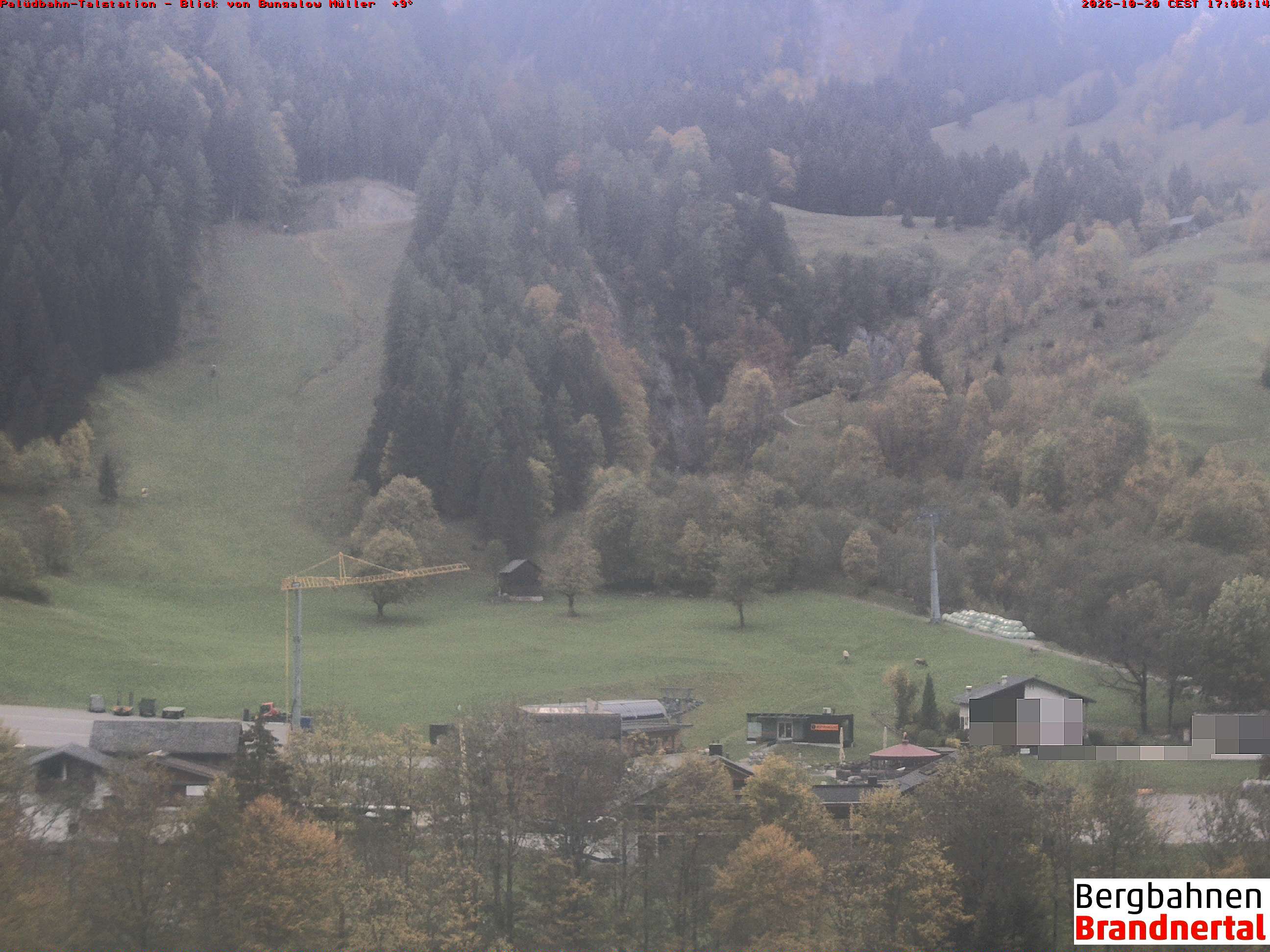 Blick auf Palüdbahn von Bungalow Müller