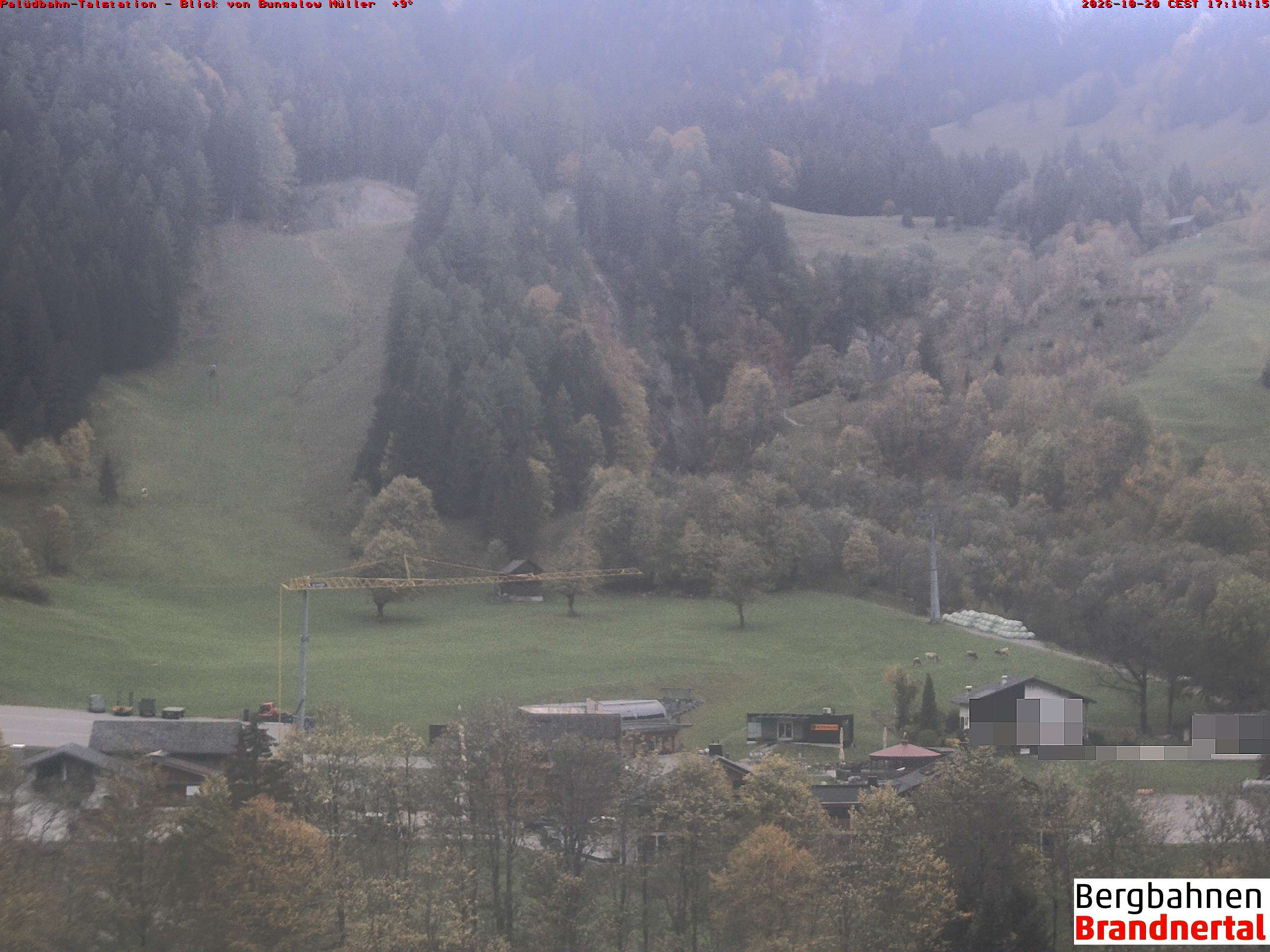 Blick auf Palüdbahn von Bungalow Müller