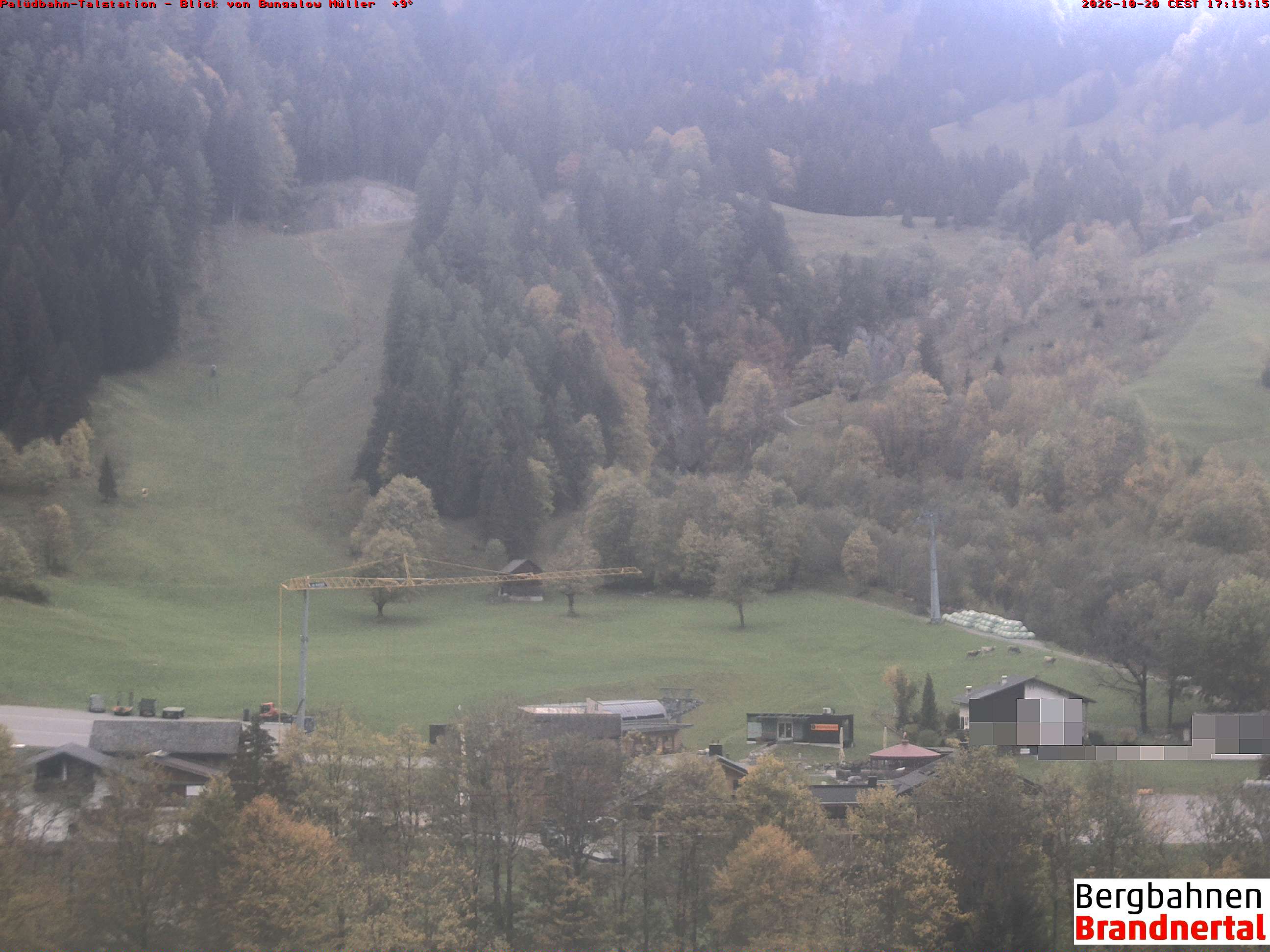 Blick auf Palüdbahn von Bungalow Müller