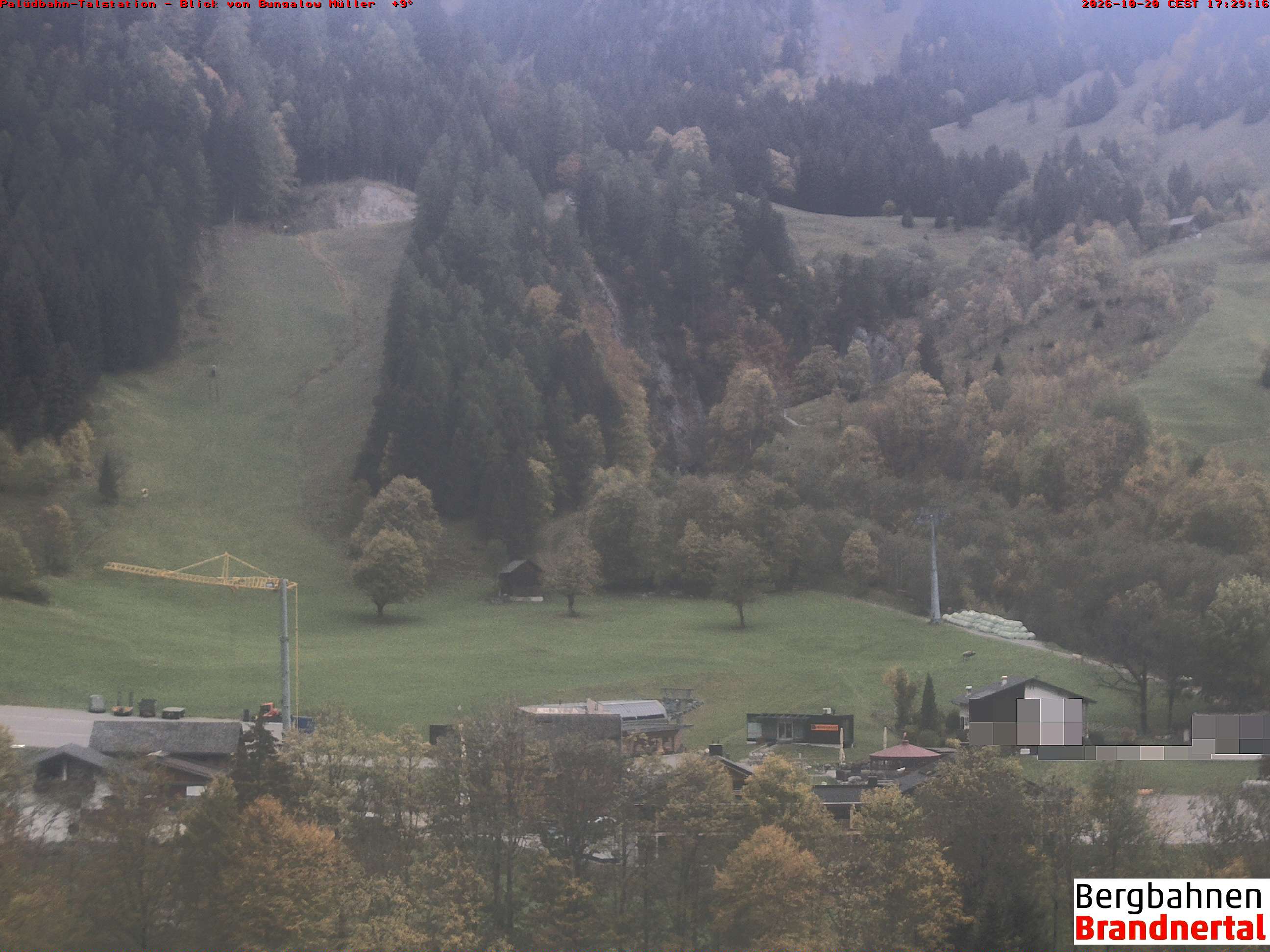Blick auf Palüdbahn von Bungalow Müller