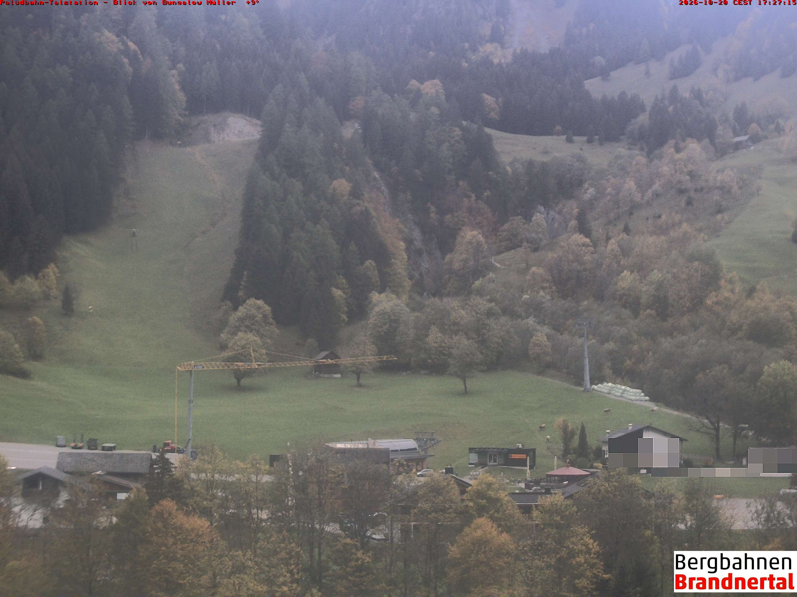 Blick auf Palüdbahn von Bungalow Müller