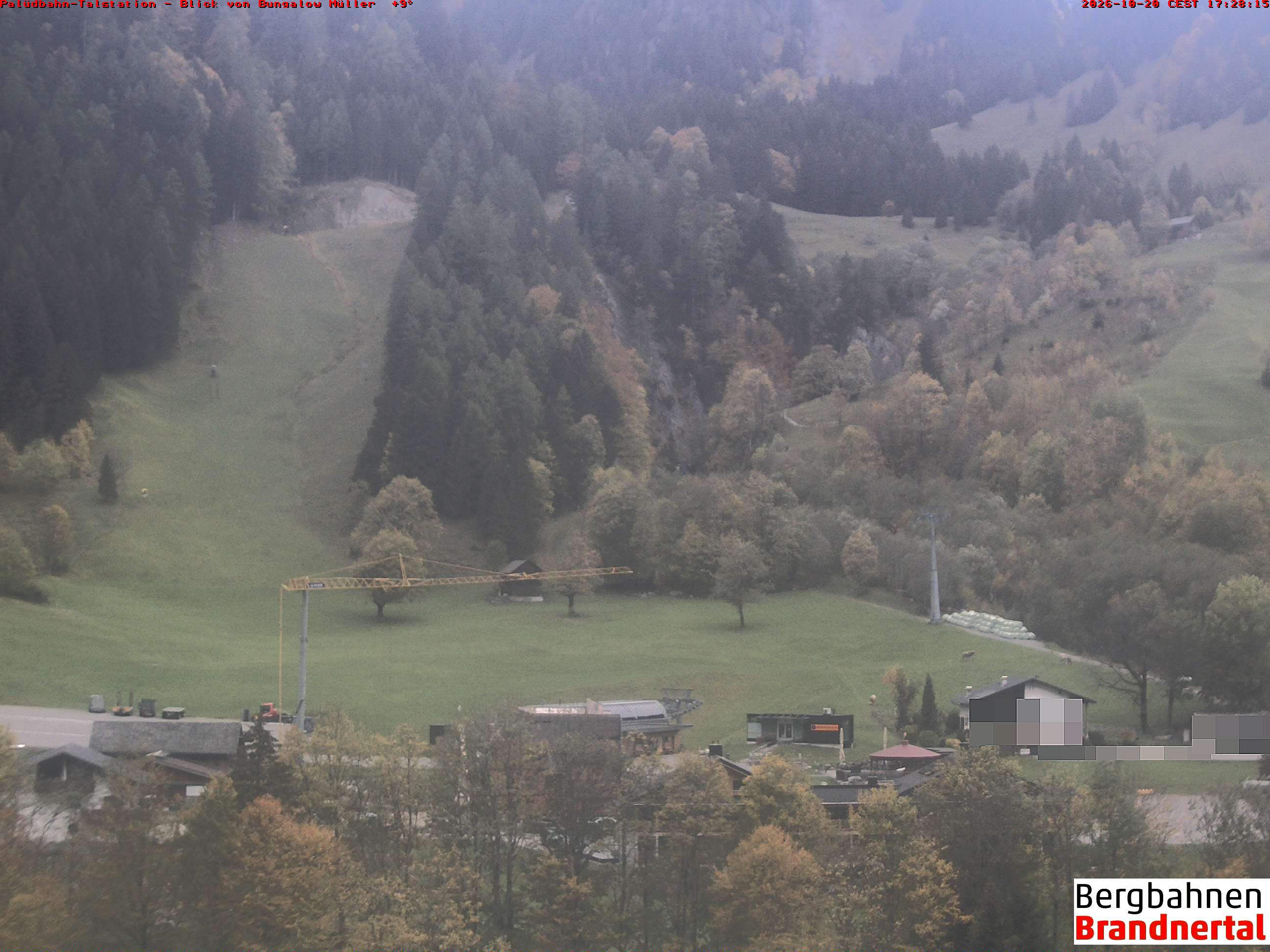 Blick auf Palüdbahn von Bungalow Müller